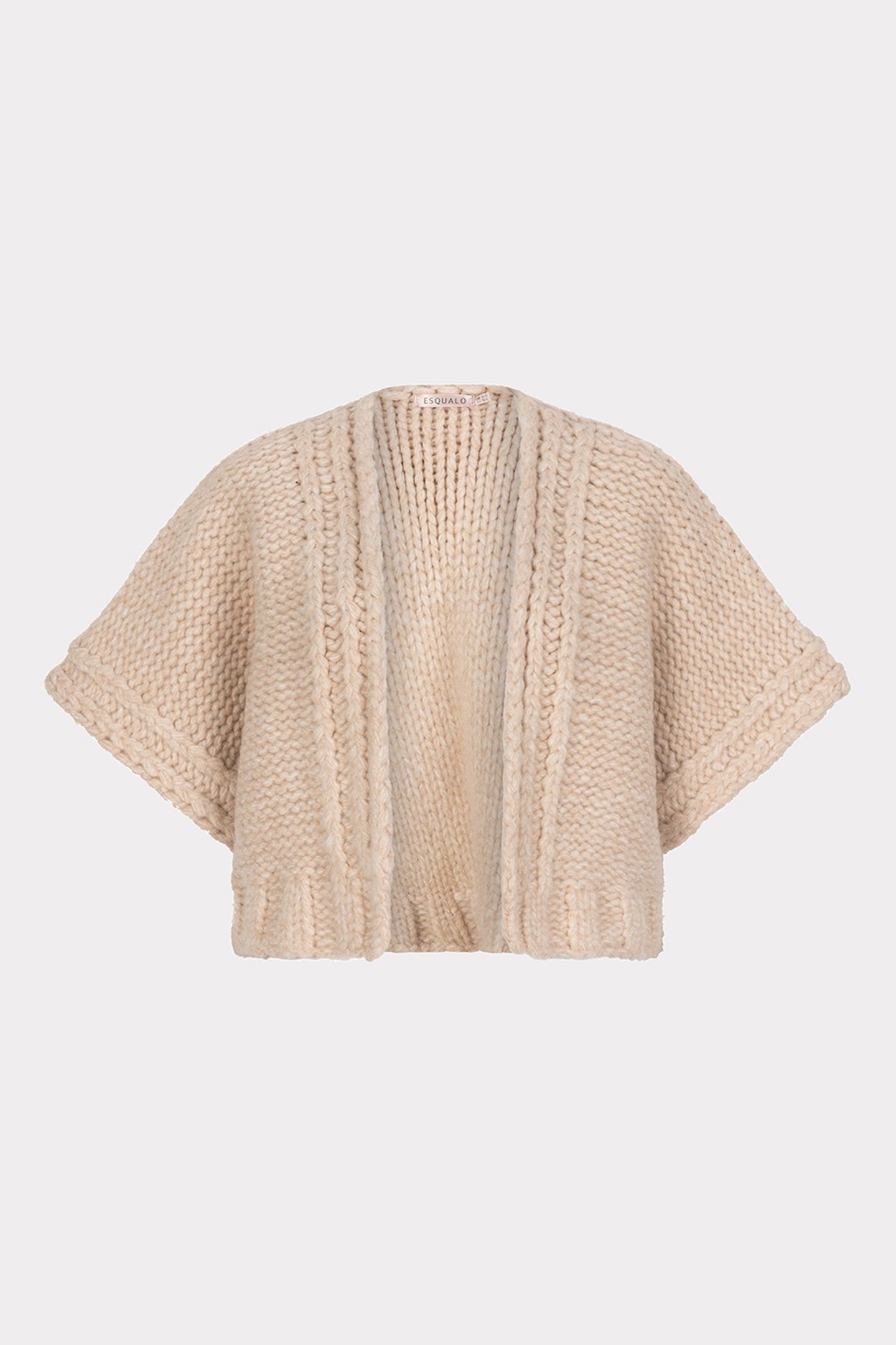 CARDIGAN GILET SAND MELANGE 4