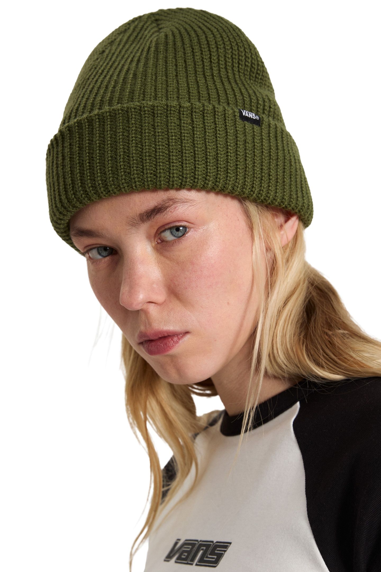 UNISEX CORE BASIC CUFF BEANIE GREEN BALSAM 1