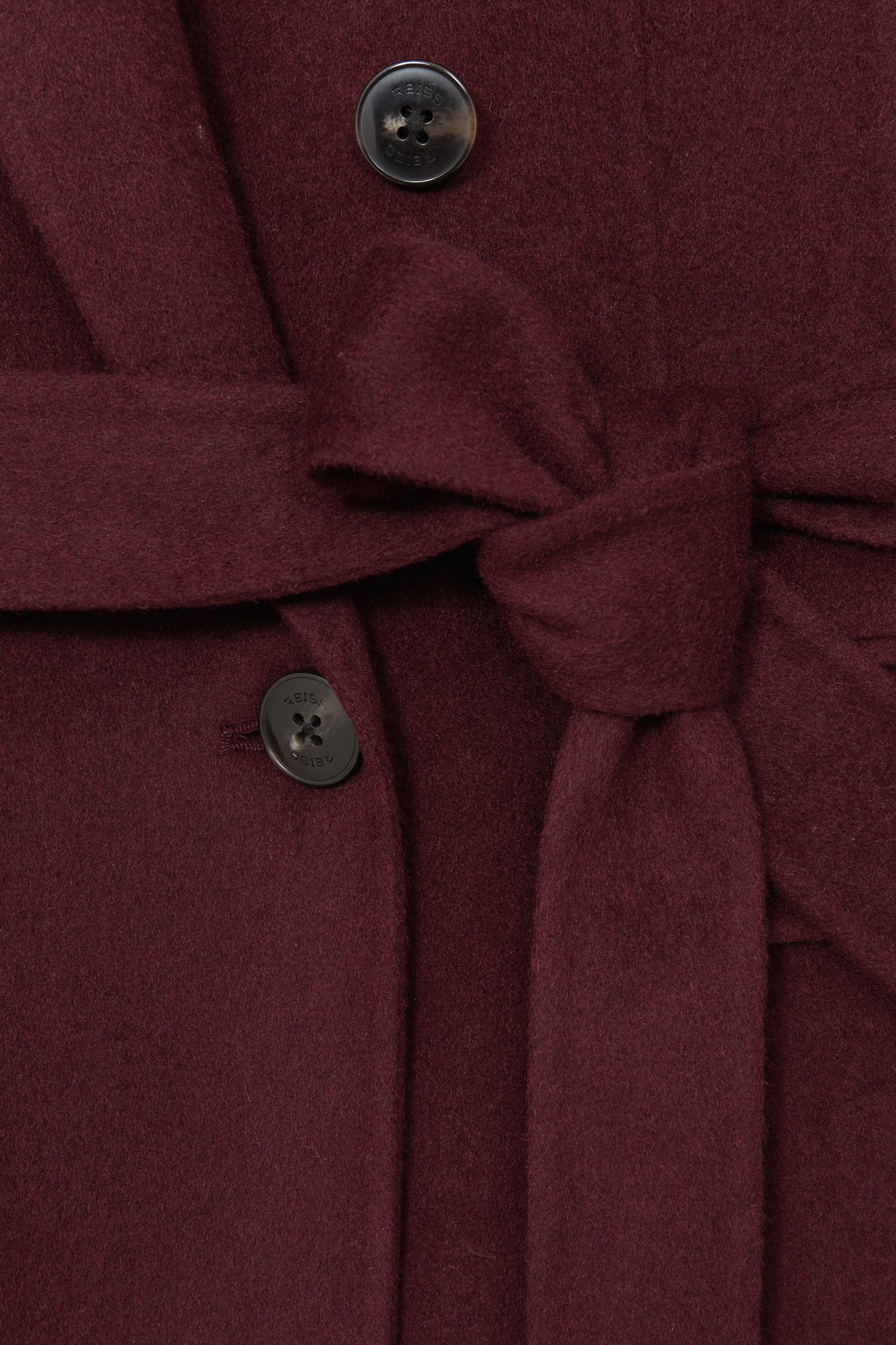 DB BLINDSEAM COAT BURGUNDY 6