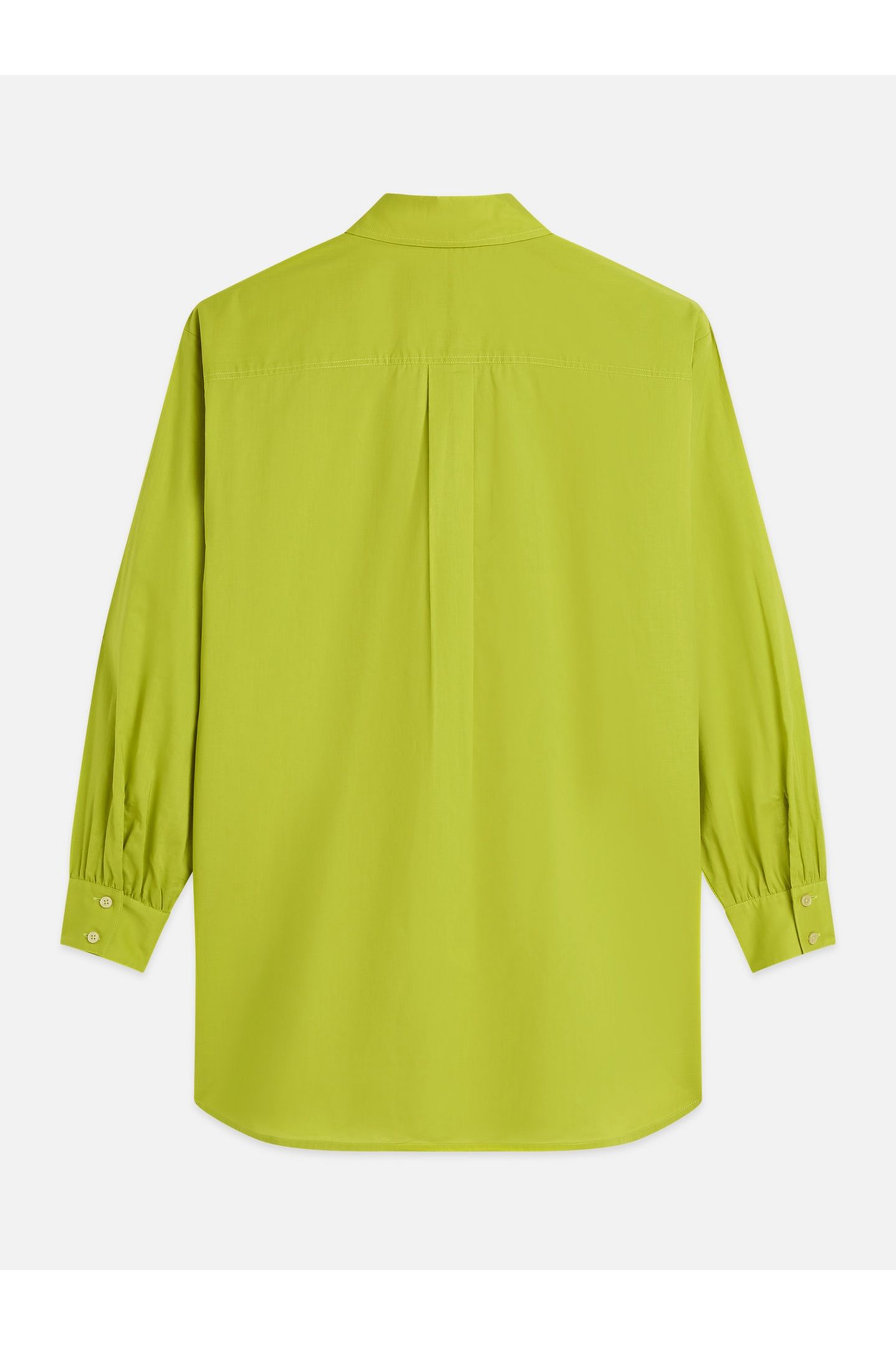 COTTON VOILE OVERSIZED SHIRT GREEN OASIS 5