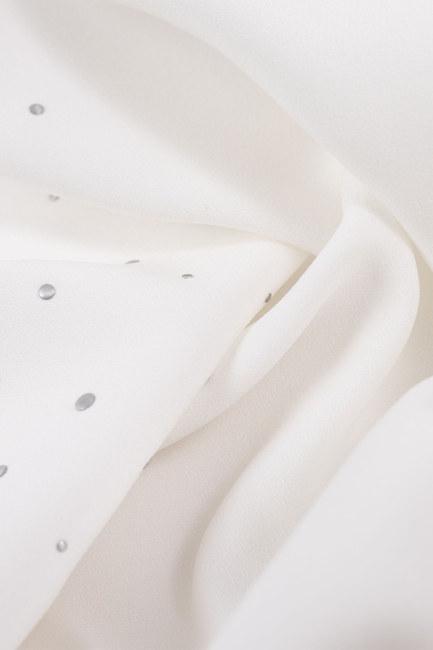 ECRU BLOUSE WITH STUD DECORATION 2