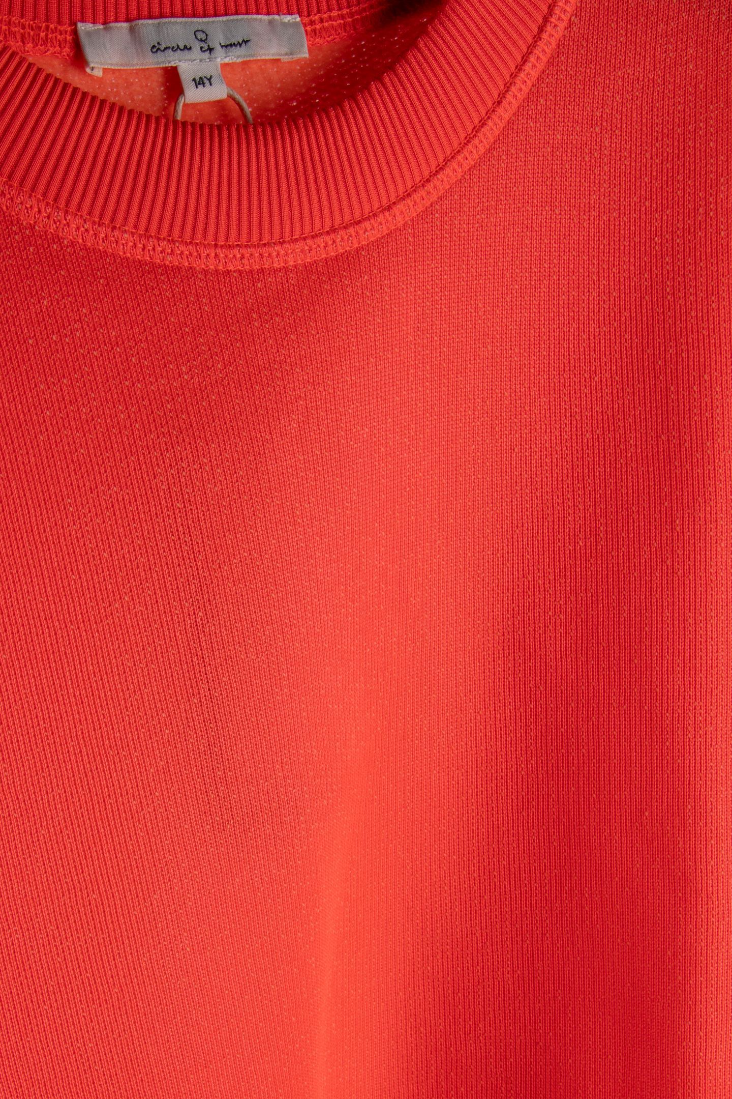 GIRLS FLORA SWEAT RED FLAME MELANGE 4