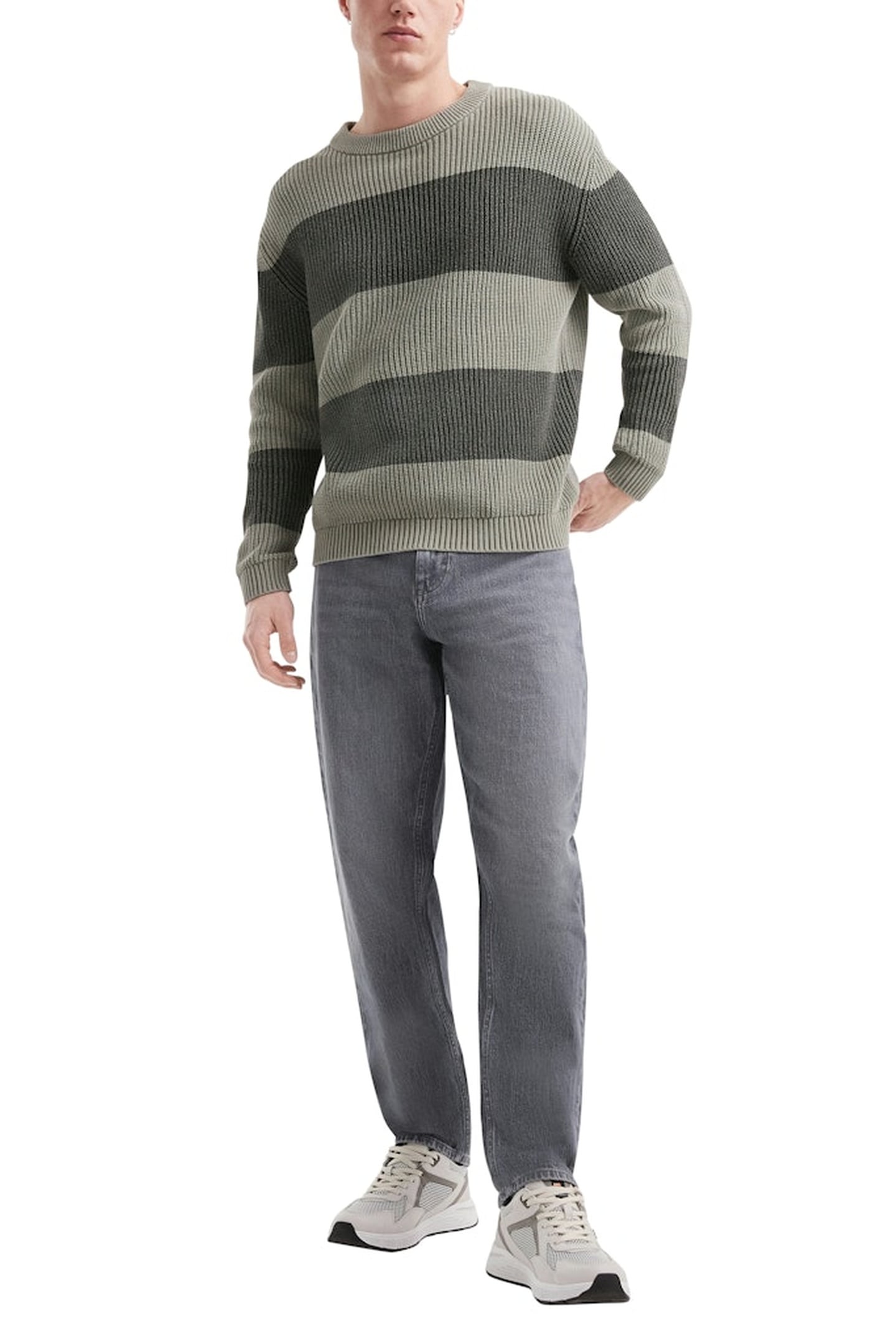 S.OLIVER-QS PULLOVER GREEN 3