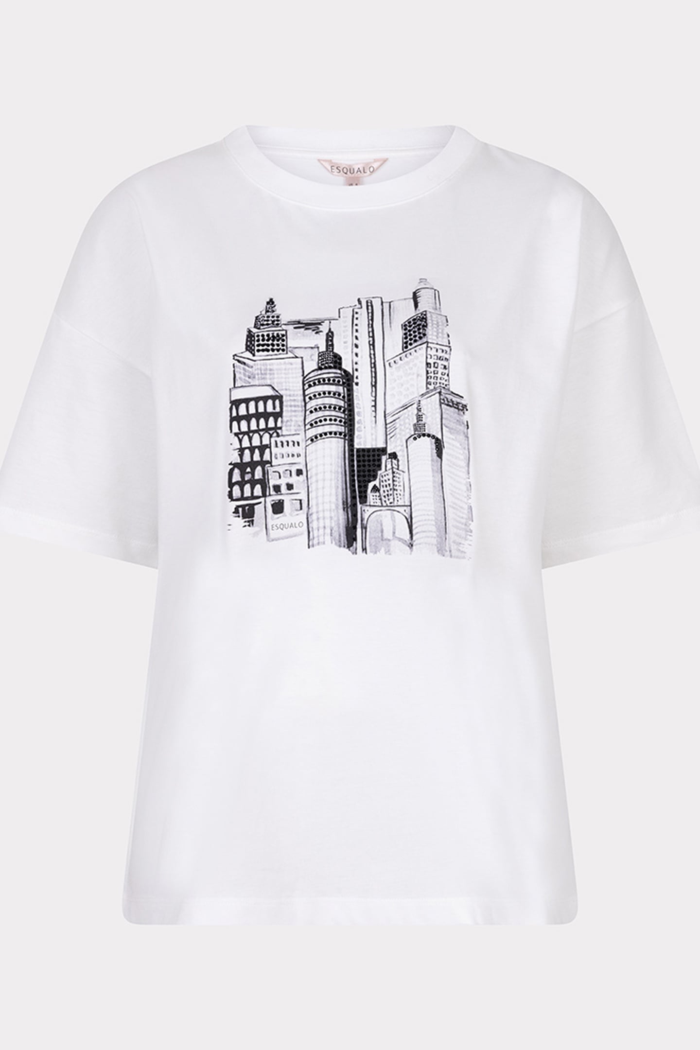 T-SHIRT SKYLINE OFF WHITE 4