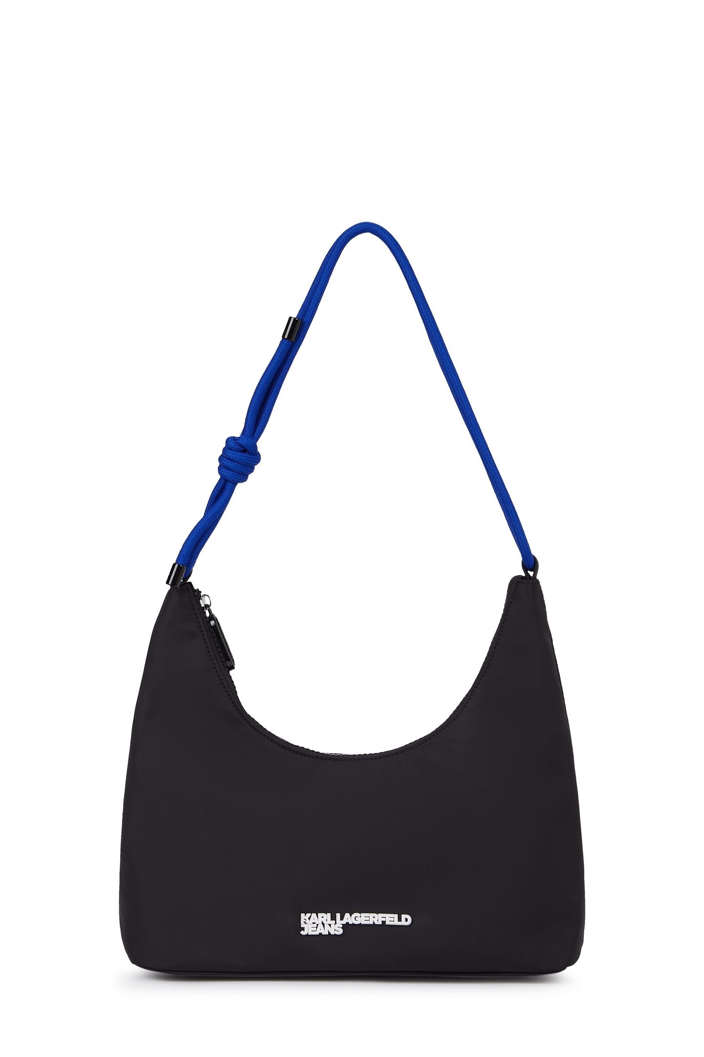 KLJ CORD NYLON SHOULDER BAG BLACK 2