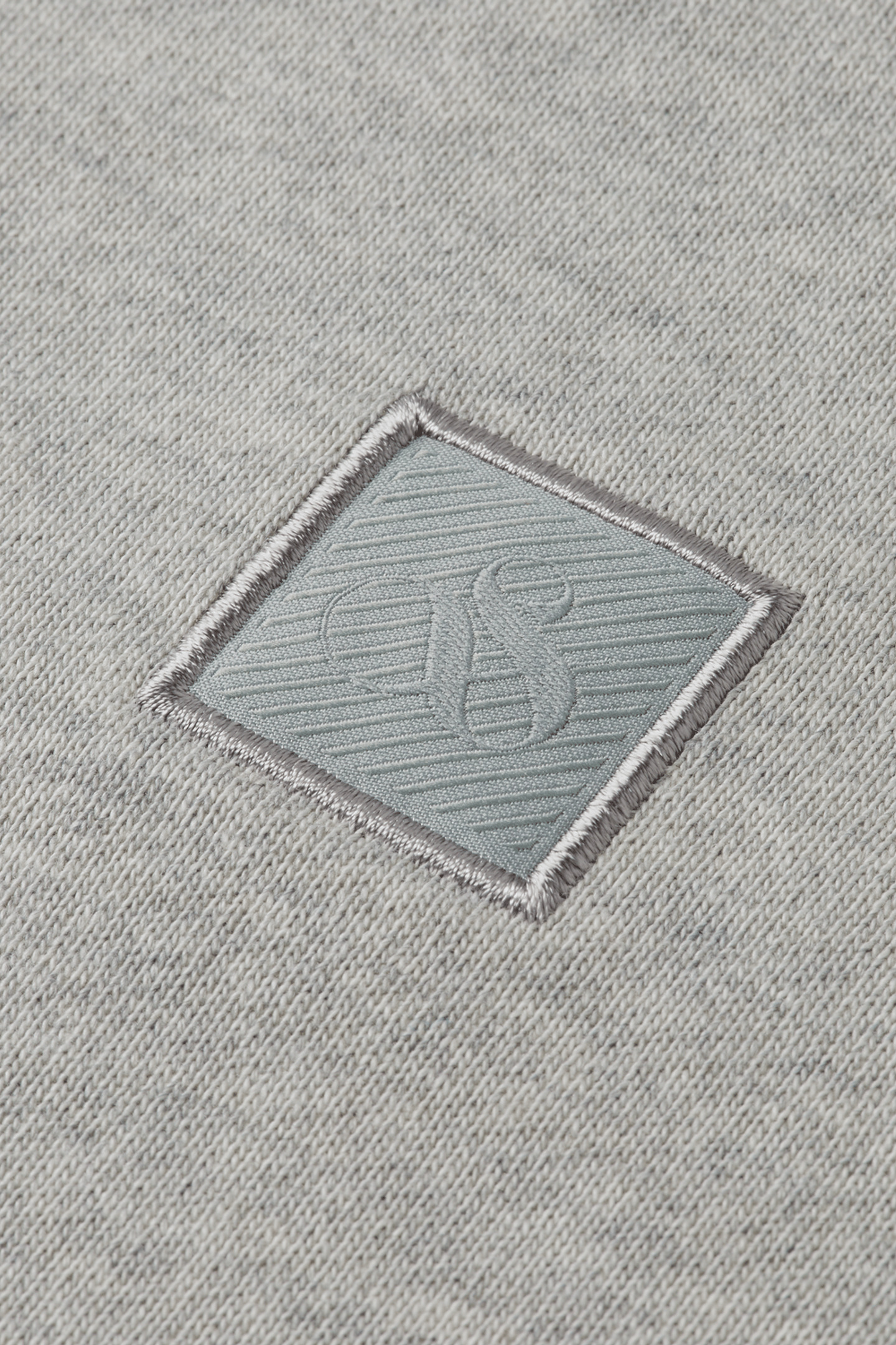 BOYS LOGO BADGE CREWNECK REGULAR-FIT SWEATSHIRT MEDIUM GREY 3