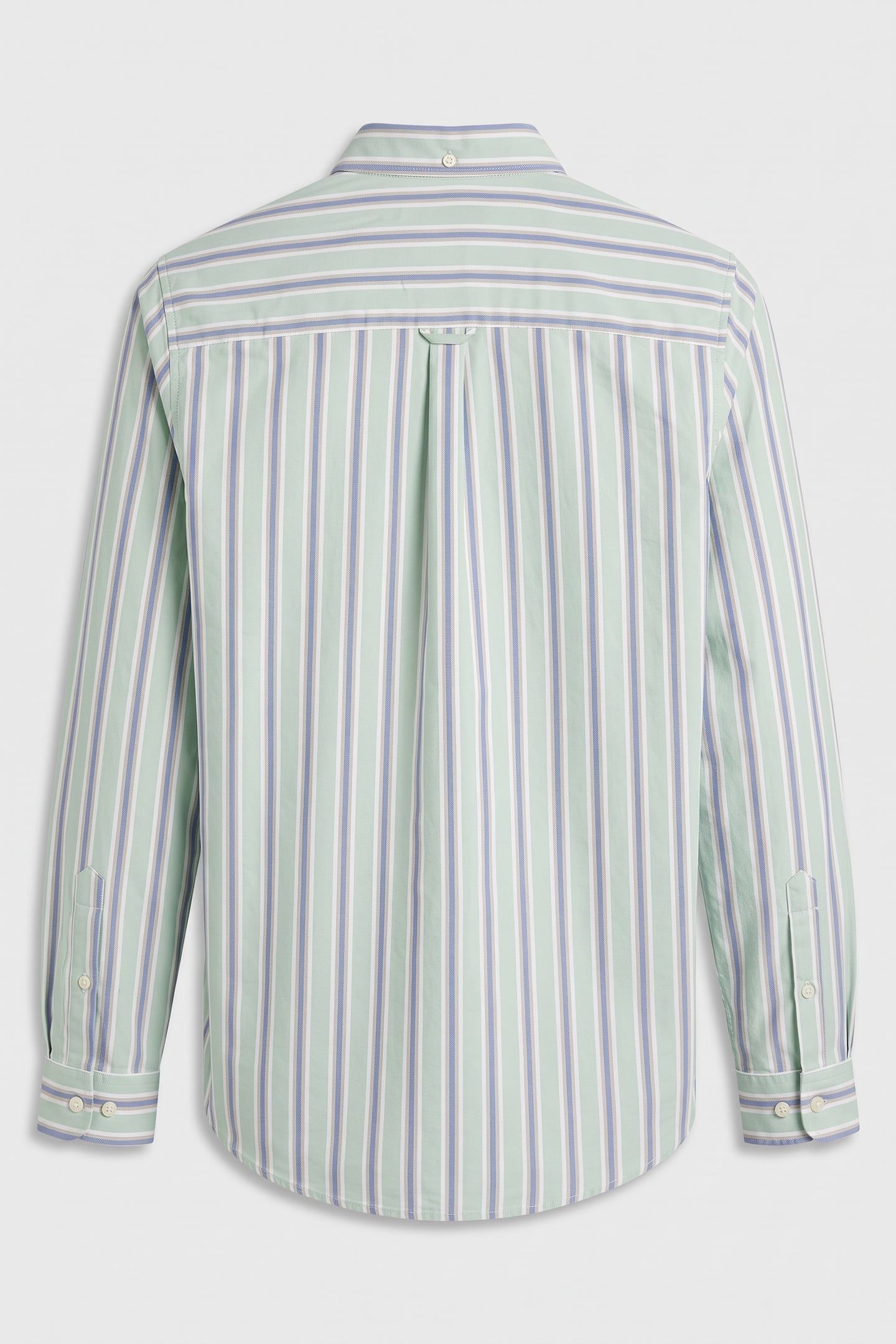 TEEN BOYS SEASONAL STRIPE SHIRT TURQUOISE 2