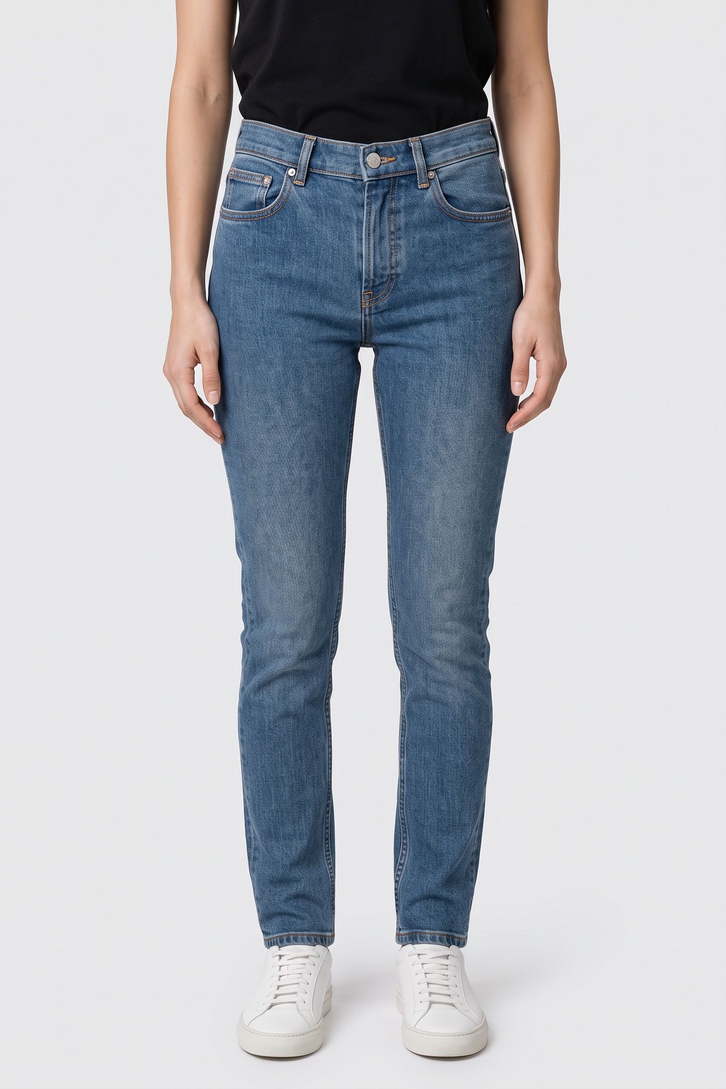 UNISEX SMALL STANDARD WASHED INDIGO 1