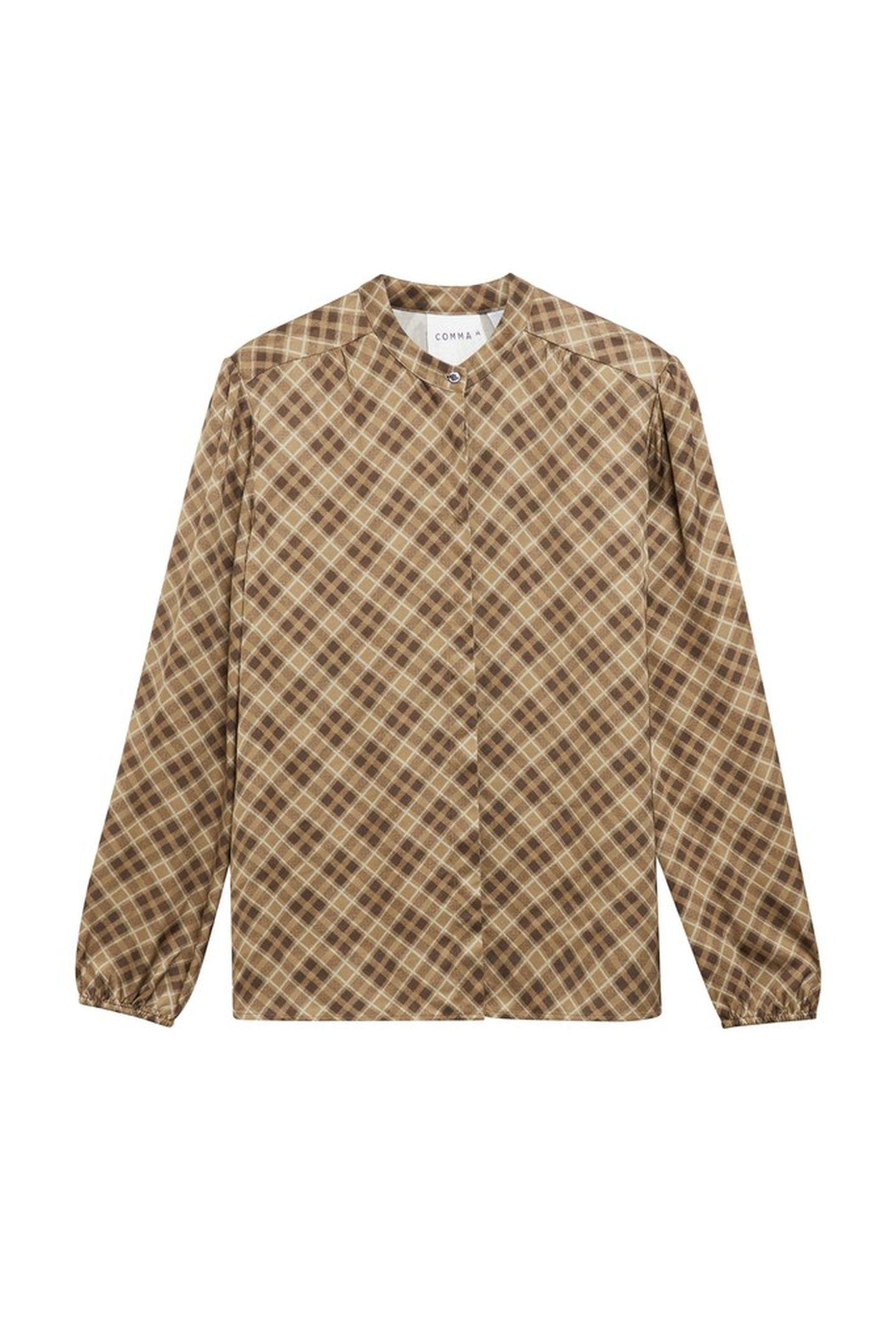 COMMA BLOUSES BROWN 4