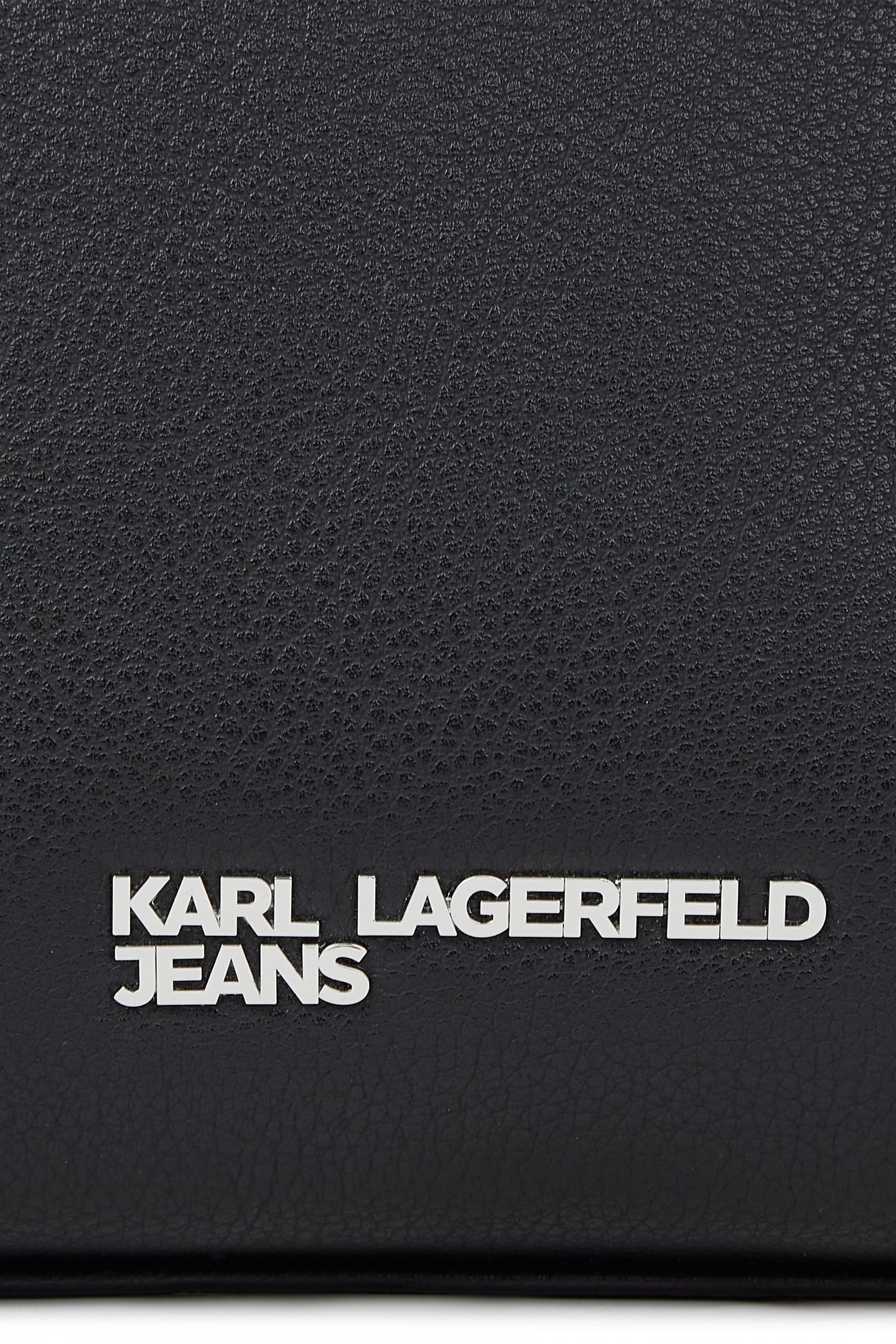 KLJ METAL LOGO MINI TOTE BLACK 5