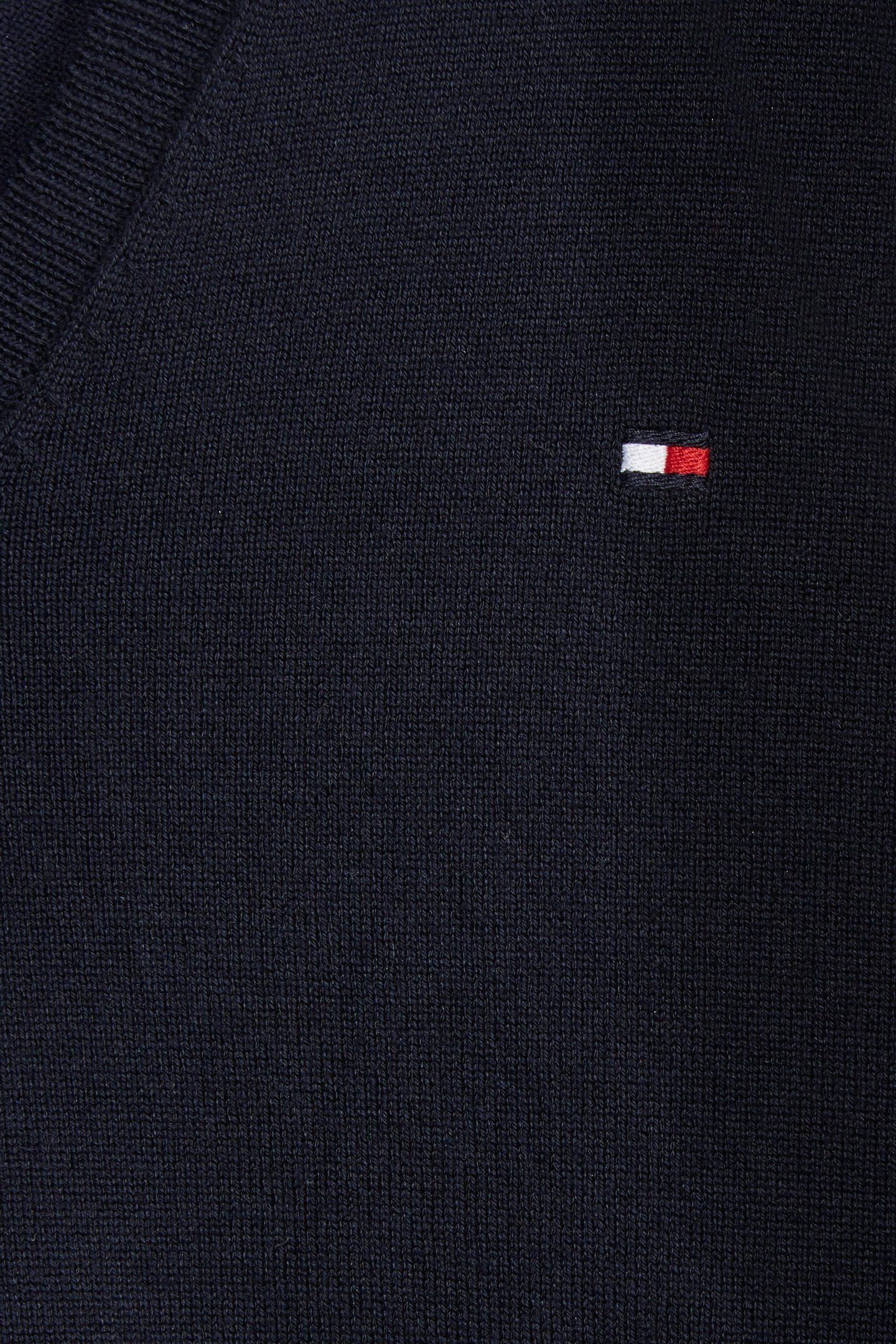 HERITAGE V-NECK SWEATER MIDNIGHT 4