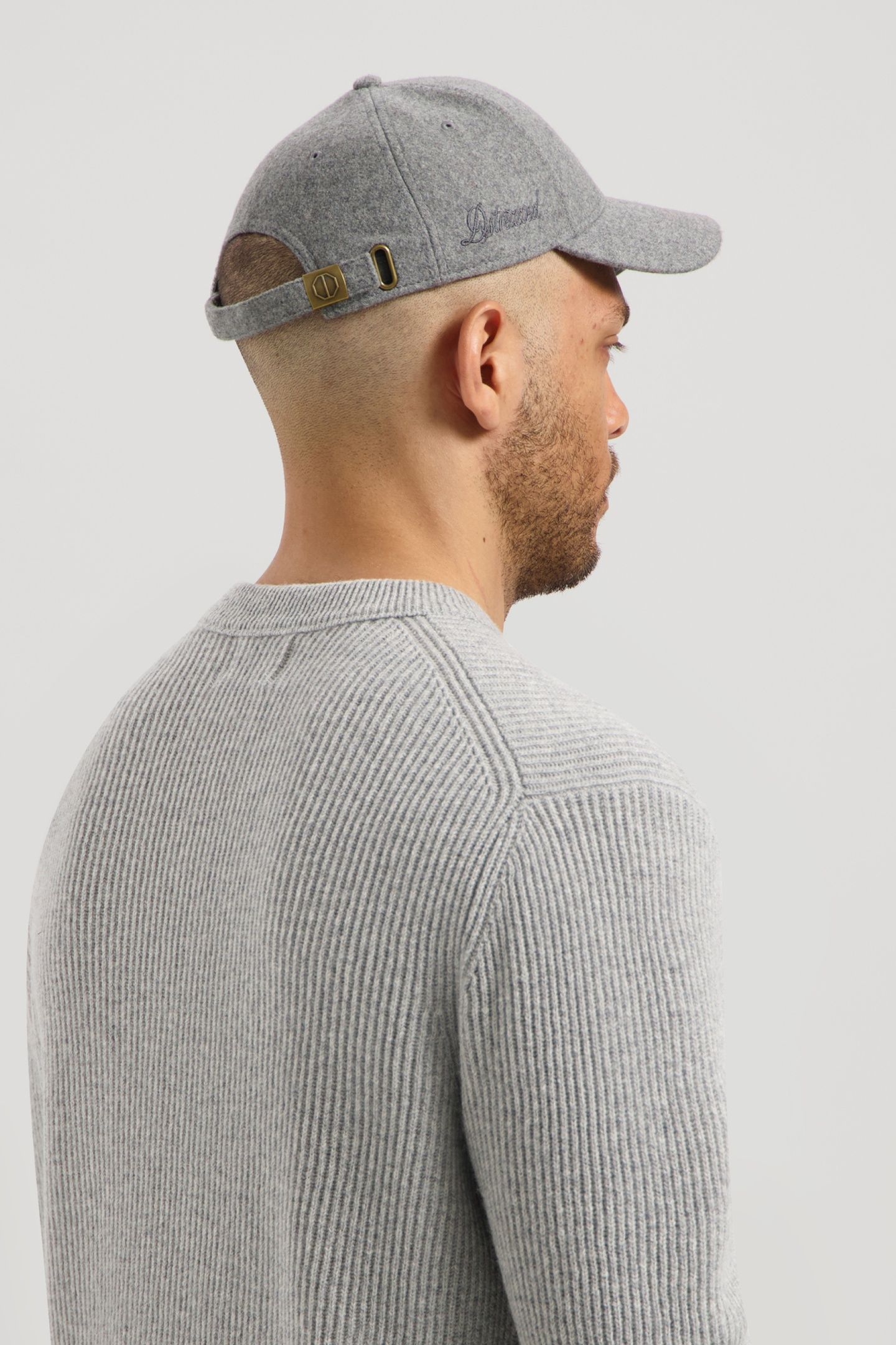 DS_BEALS WOOLMIX CAP DK. GREY MELANGE 4