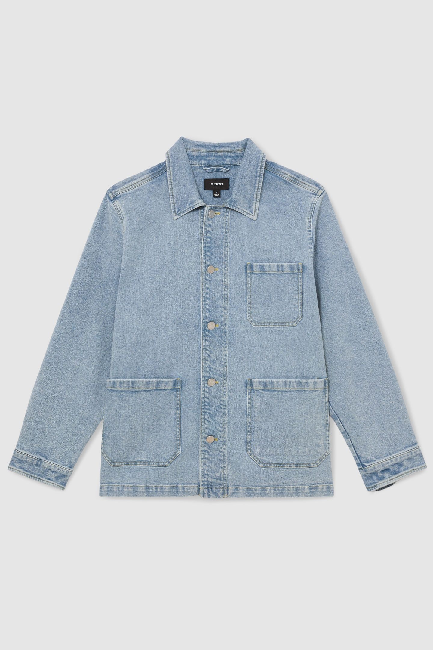 DENIM JACKET LIGHT BLUE WASH 3