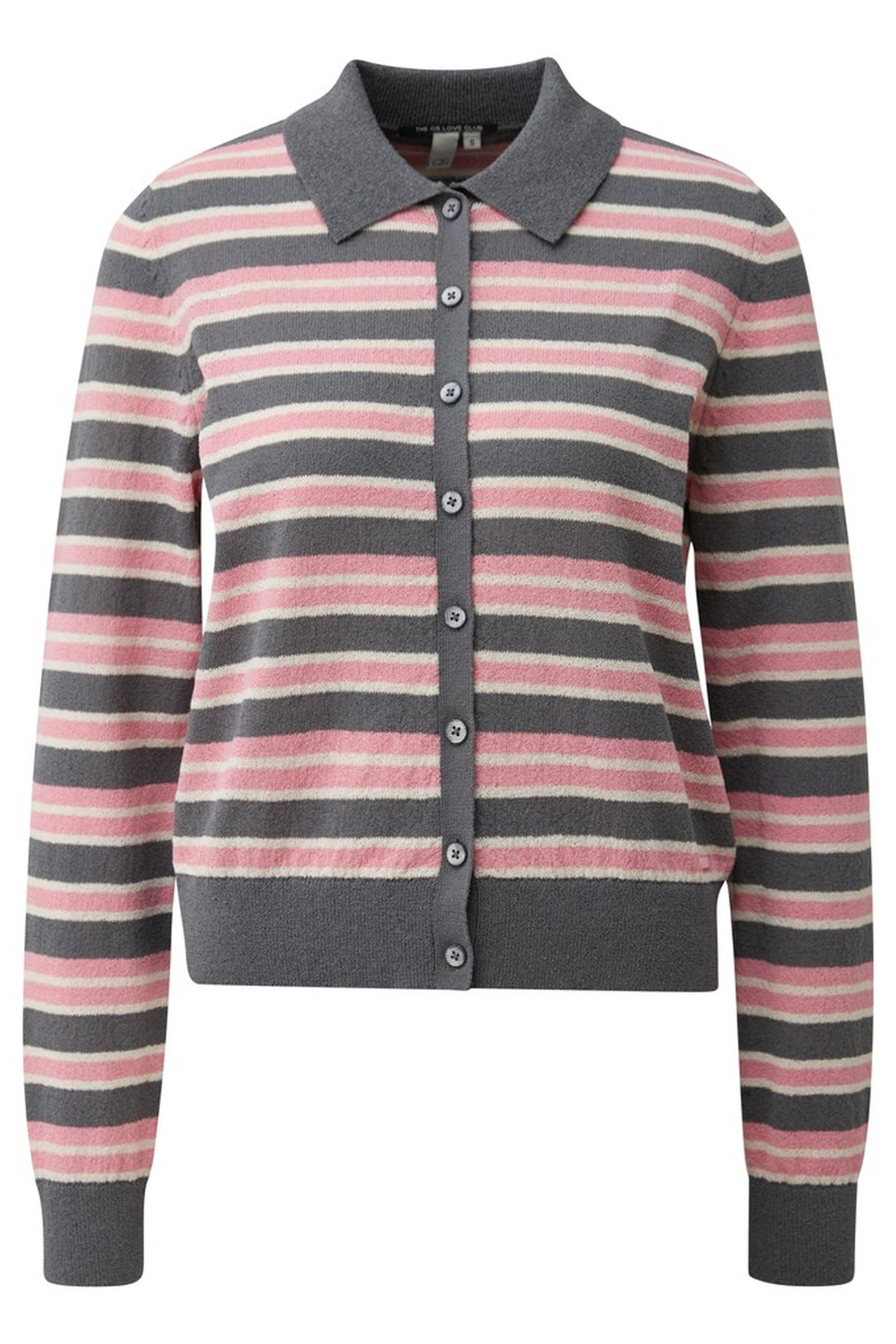S.OLIVER-QS PULLOVERS GREY/BLACK 4