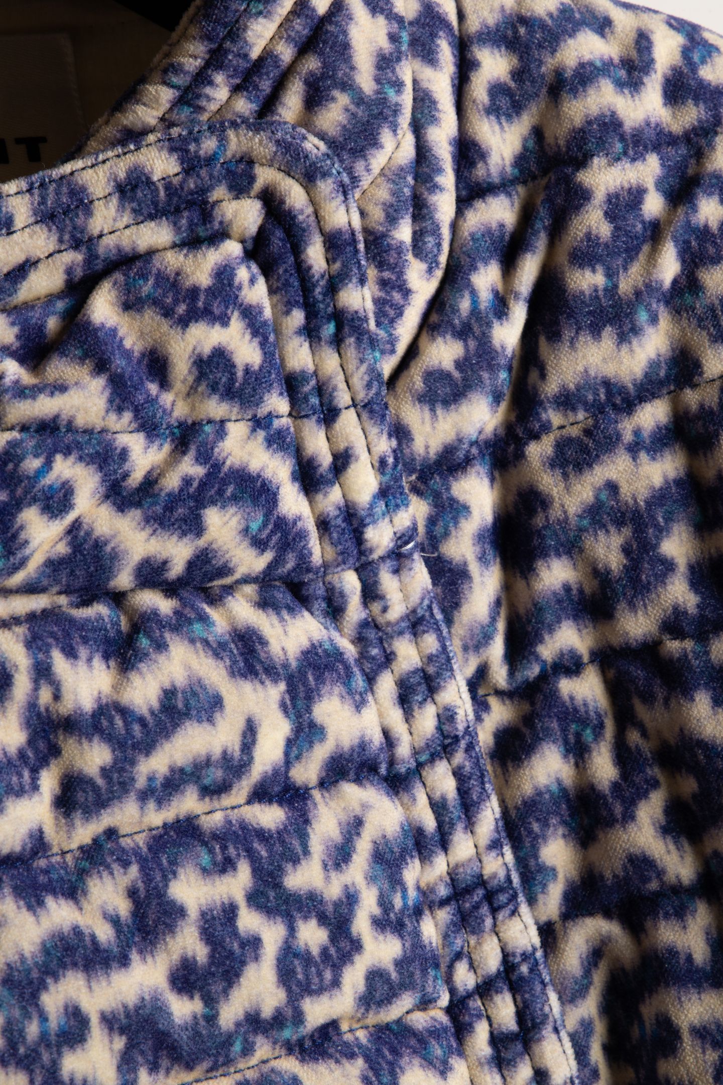 ARETA JACKET BLUE ECRU 4