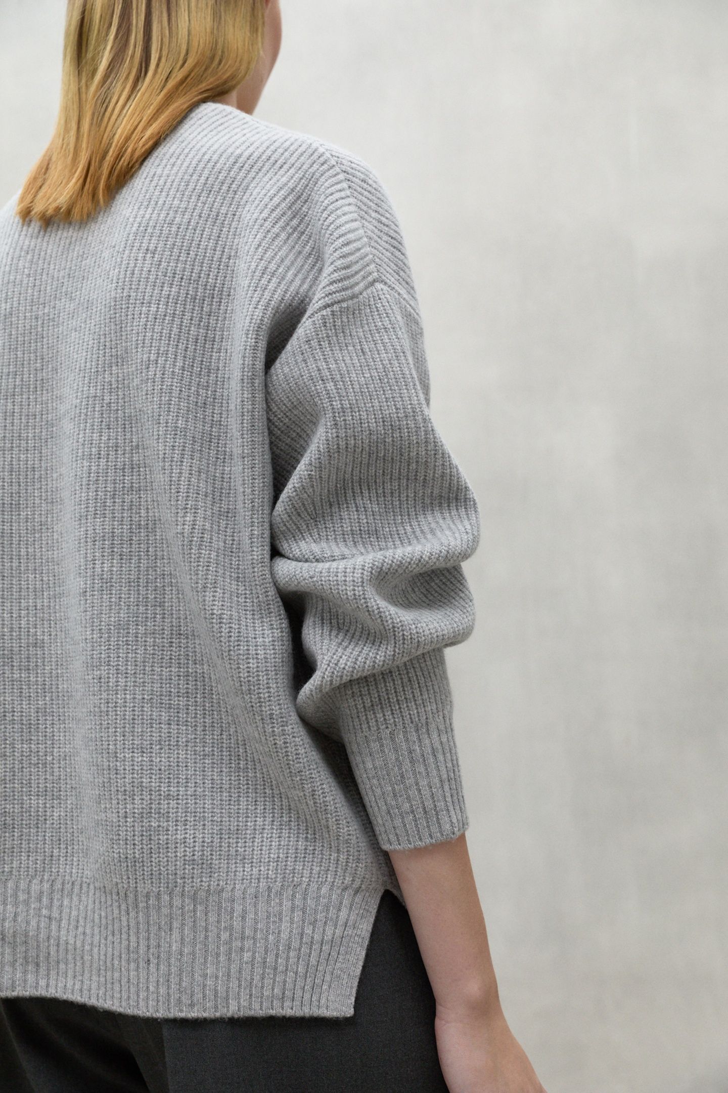 AZALEAALF KNIT LIGHT GREY MELANGE 4
