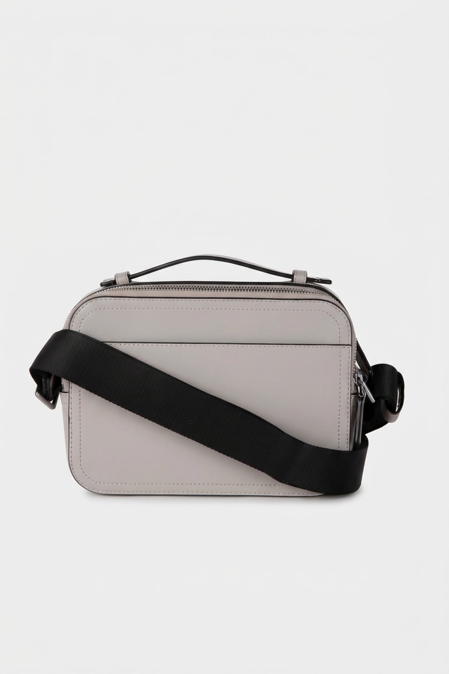 EMBELLISHED MAP BAG PEARL GREY 2