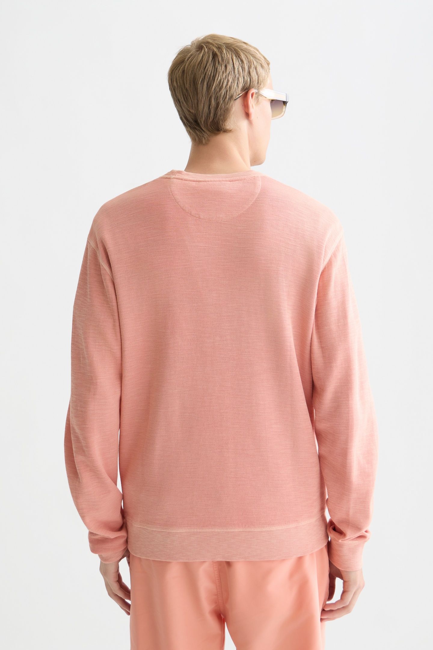 GARMENTDYED REGULARFIT SWEATSHIRT BRIGHT RED 2