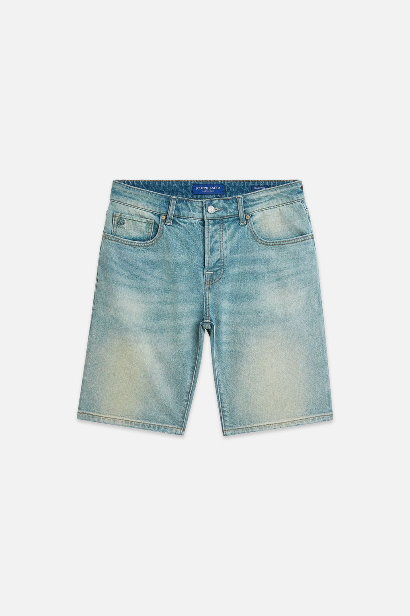 RALSTON REGULAR SLIMFIT JEANS SHORT NAVY 1