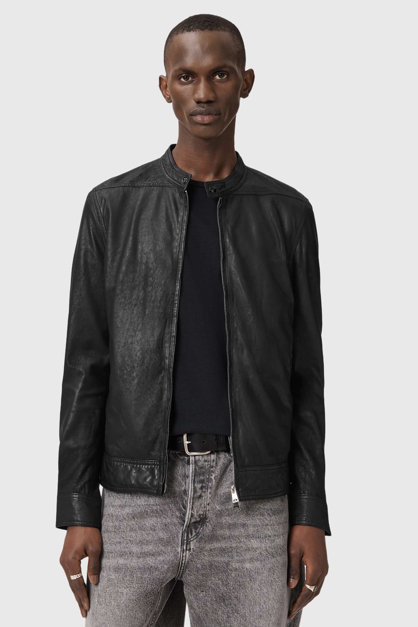 COLT LEATHER JACKET BLACK 6