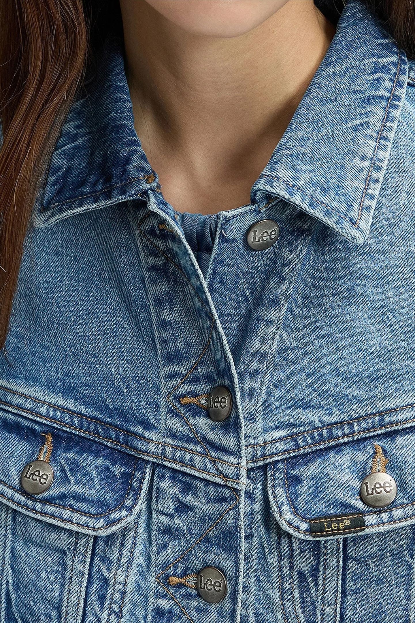 RIDER JACKET DESERT SUN REGULAR DENIM BLUE 4