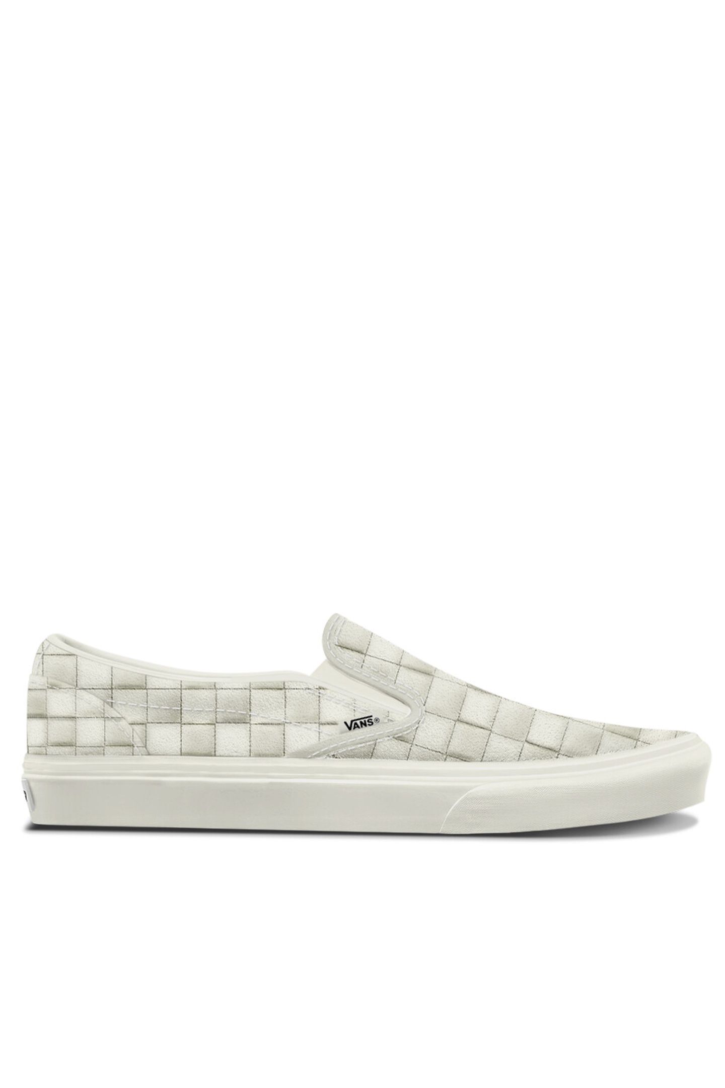 UNISEX CLASSIC SLIP-ON WOVEN SUEDE MARSHMALLOW 1