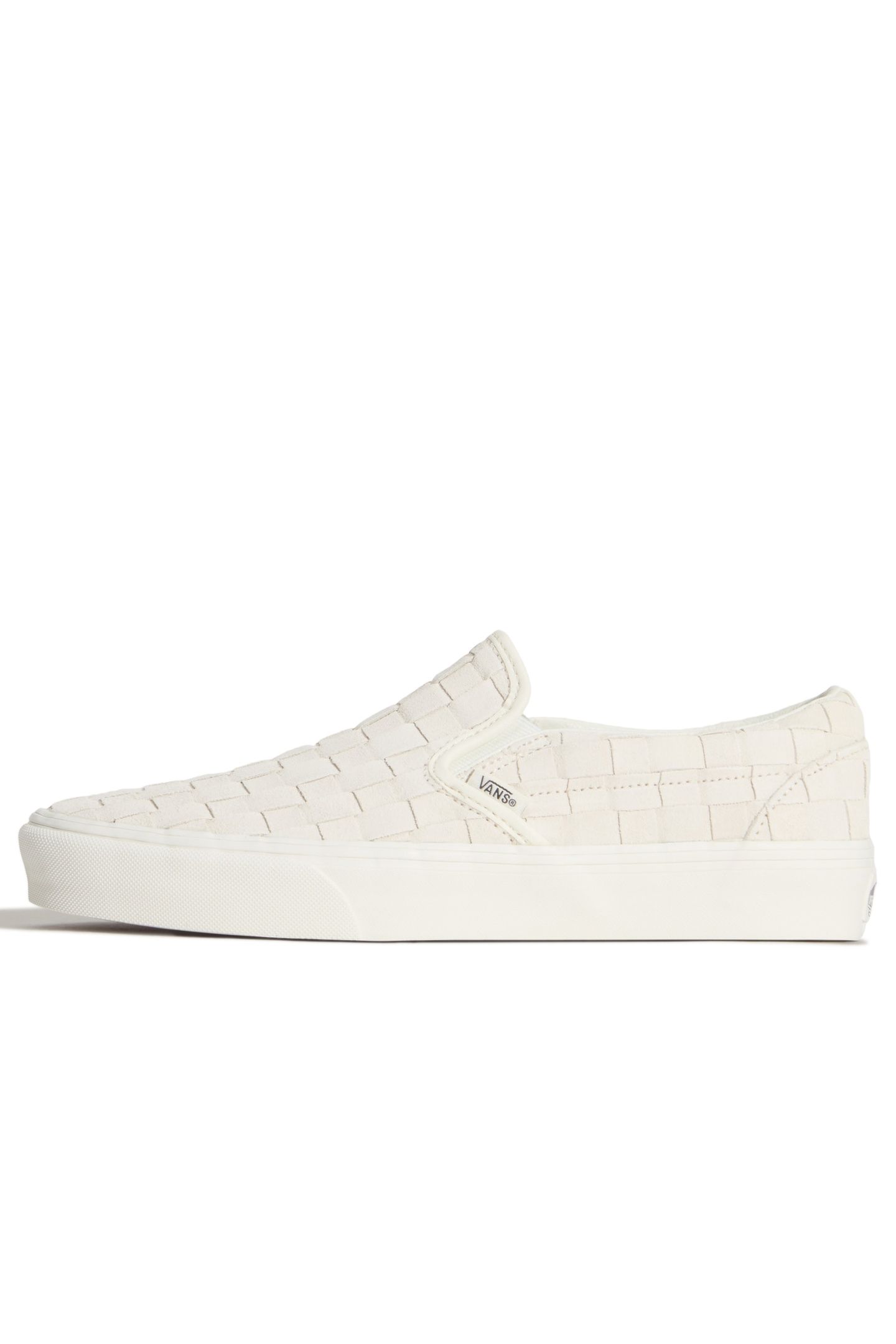 UNISEX CLASSIC SLIP-ON WOVEN SUEDE MARSHMALLOW 5