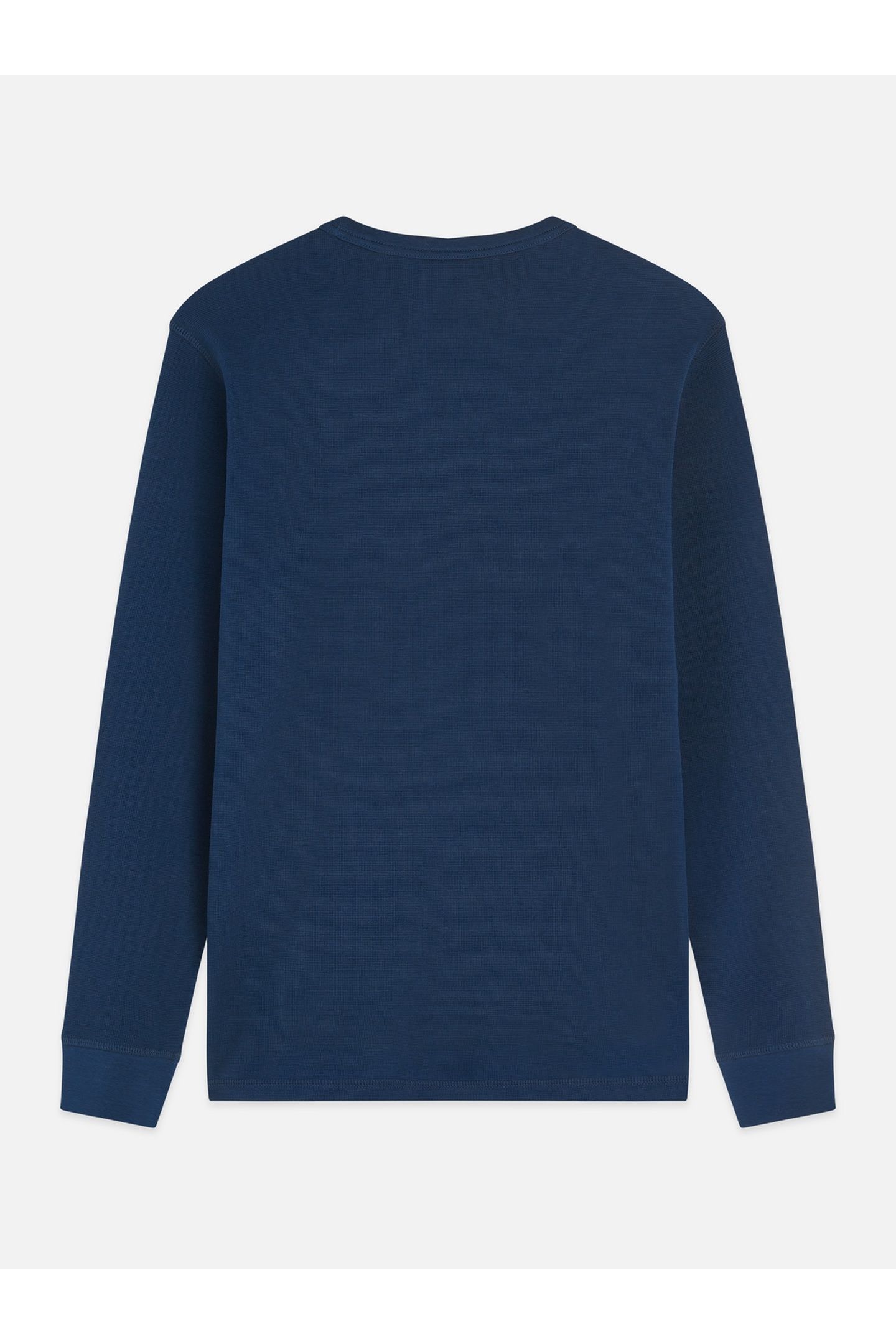WAFFLE REGULARFIT LONGSLEEVED TSHIRT NAVY 2