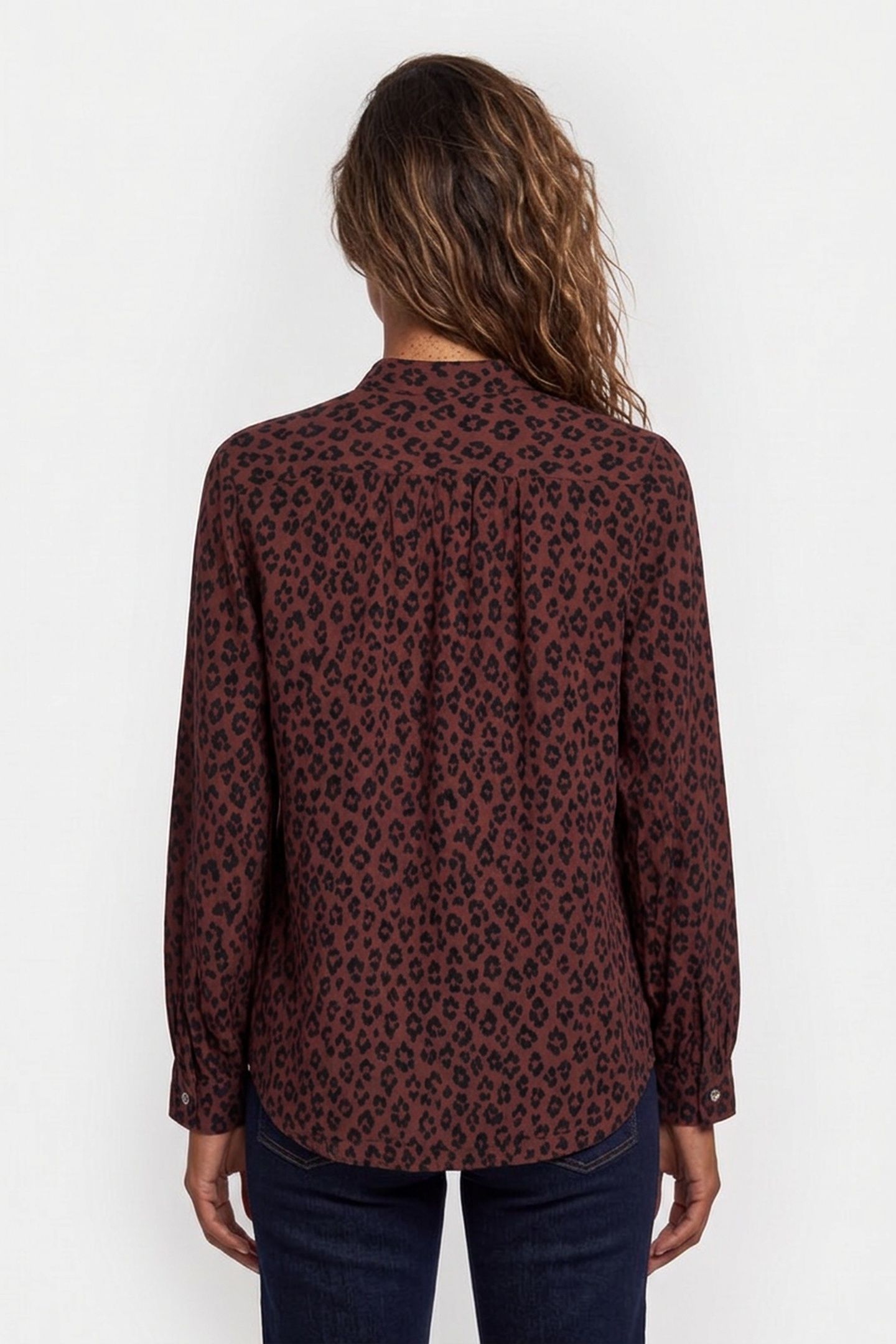 BLOUSE ALICE MAROON 2