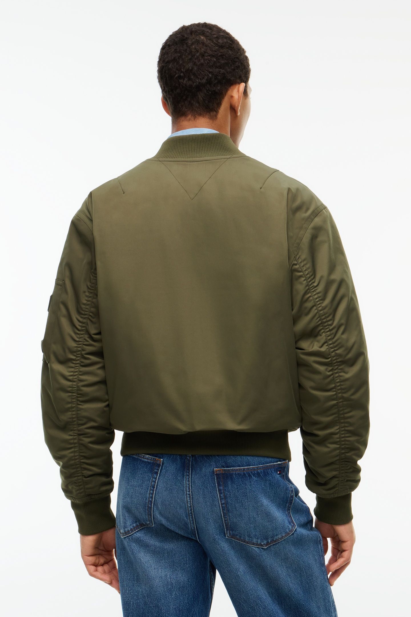 PADDED BOMBER JACKET GREEN 2