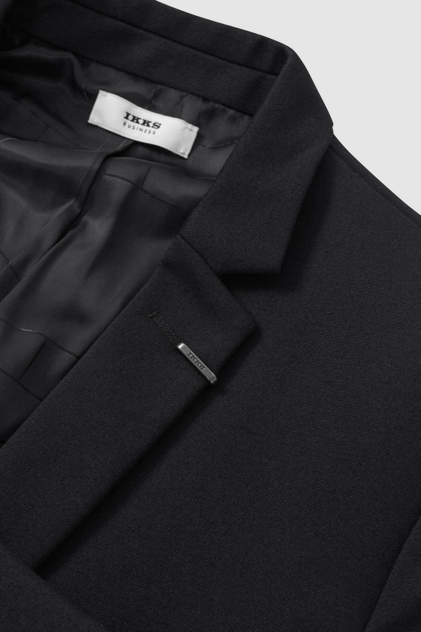 BLACK MILANO KNIT SLIM SUIT JACKET 5