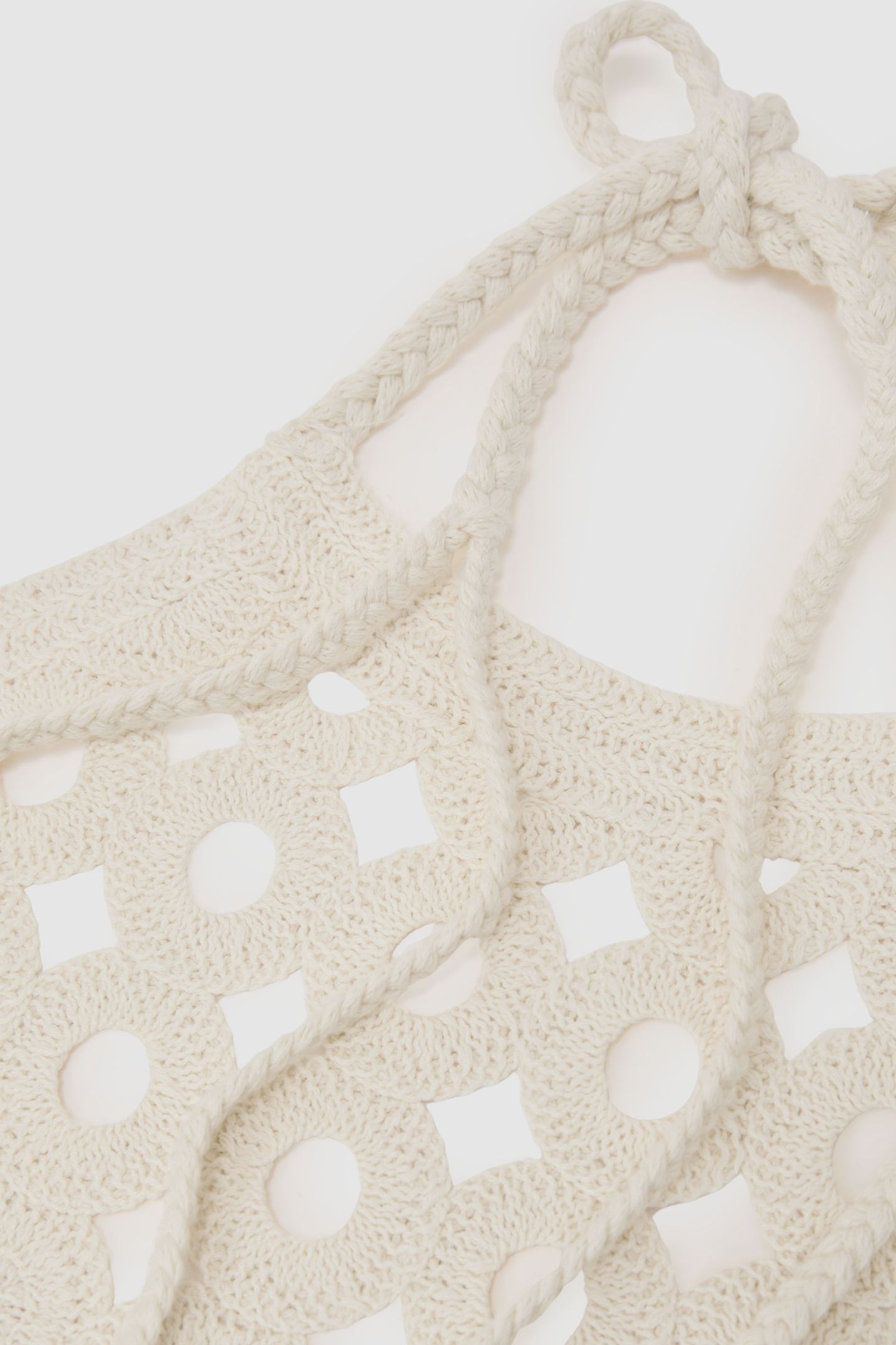 OPEN STITCH VEST WHITE 6