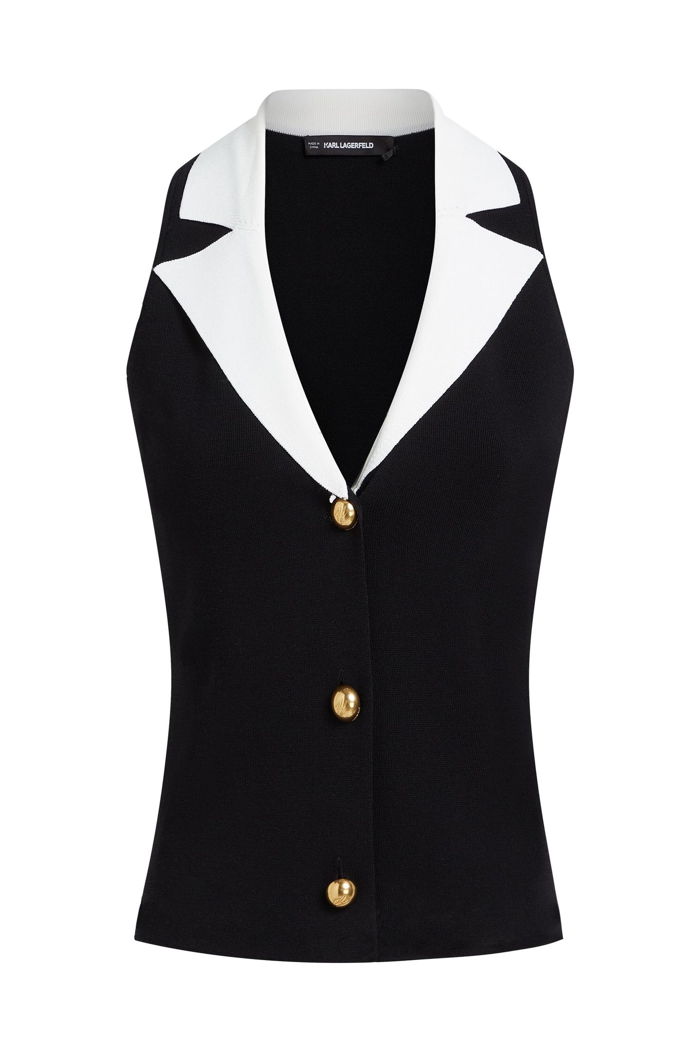 BW SUMMER KNIT TOP BLACK/WHITE 4