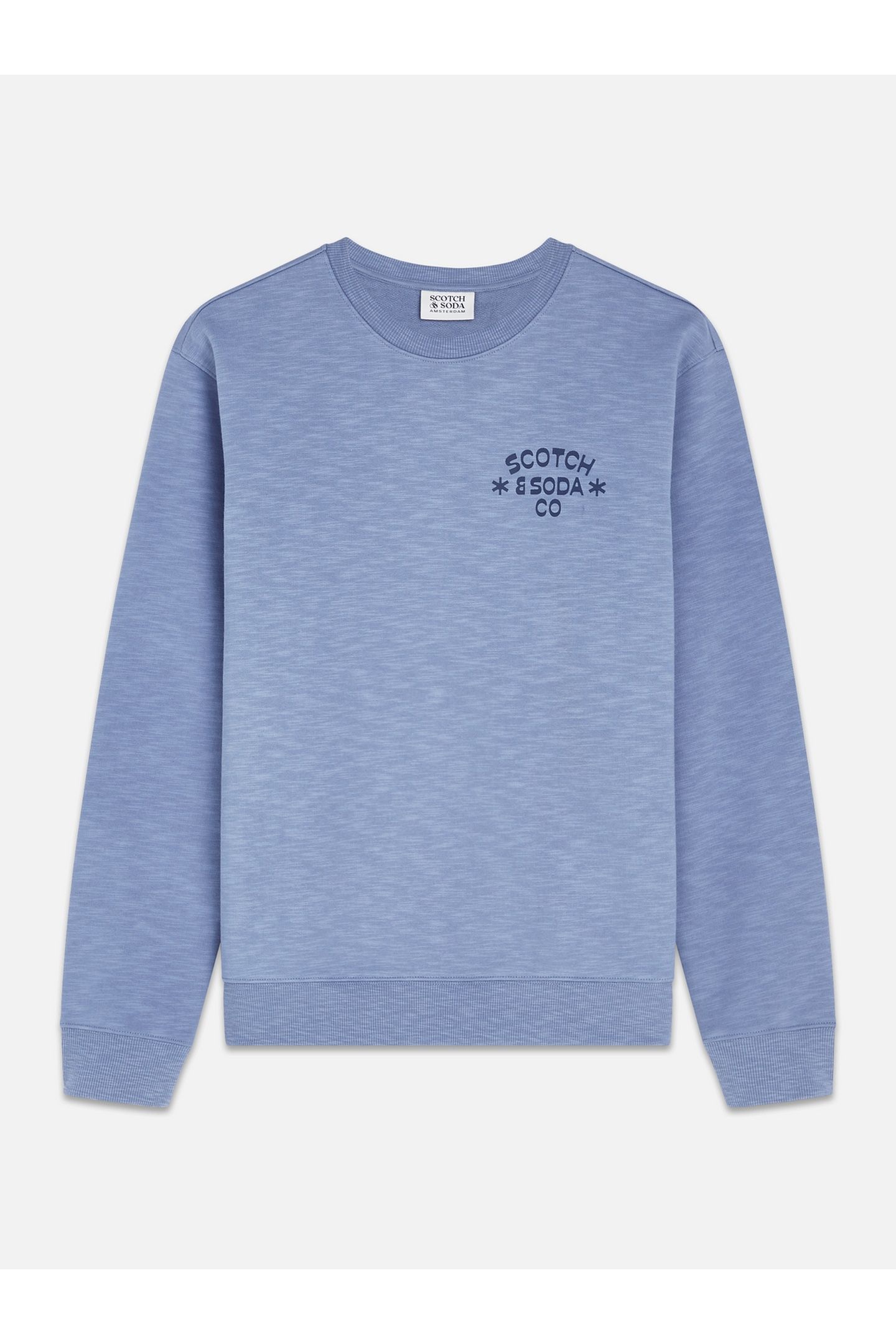 LEFT CHEST LOGO REGULARFIT SWEATSHIRT NAVY 1
