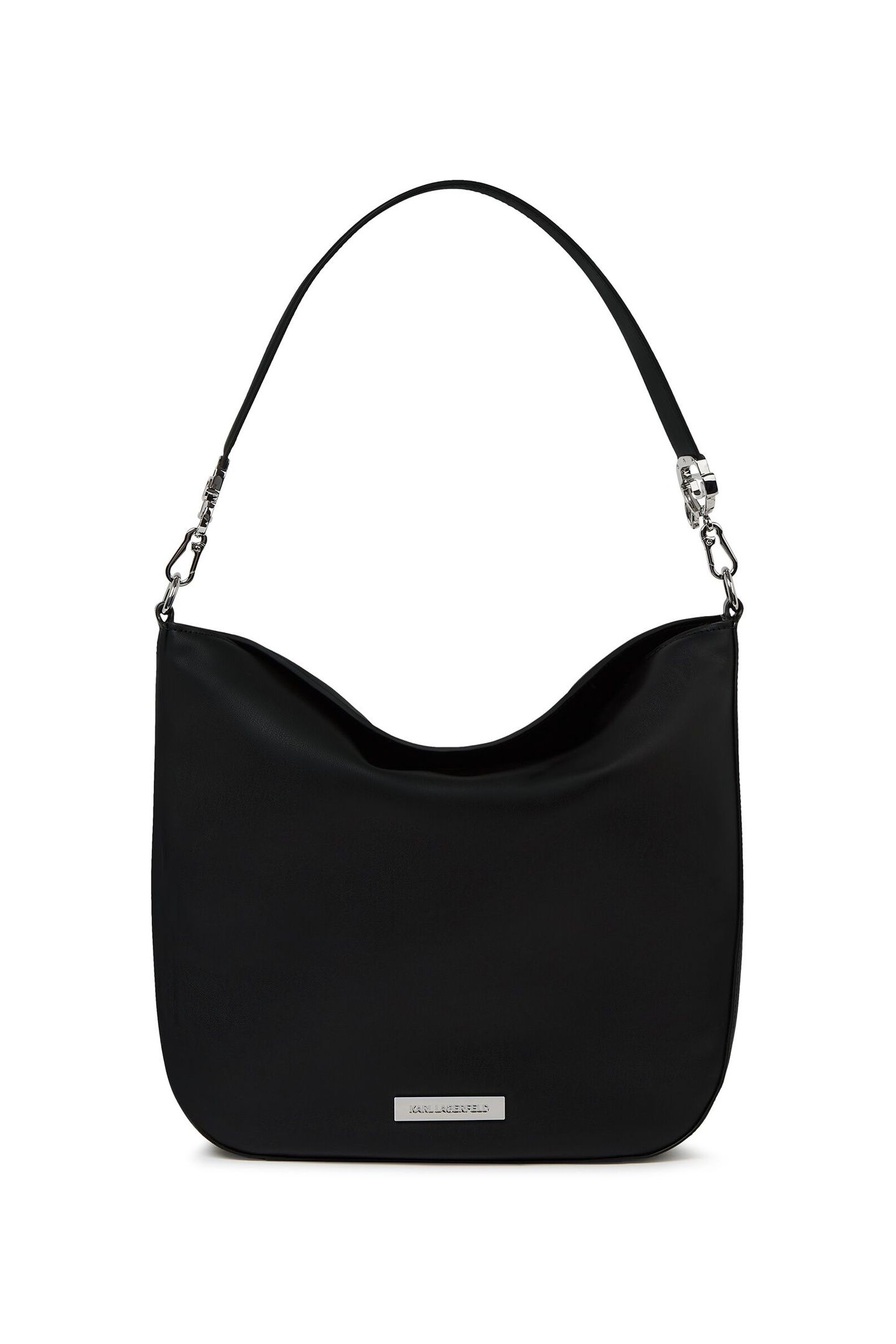 IKON SMOOTH OUTLINE HOBO BLACK 2