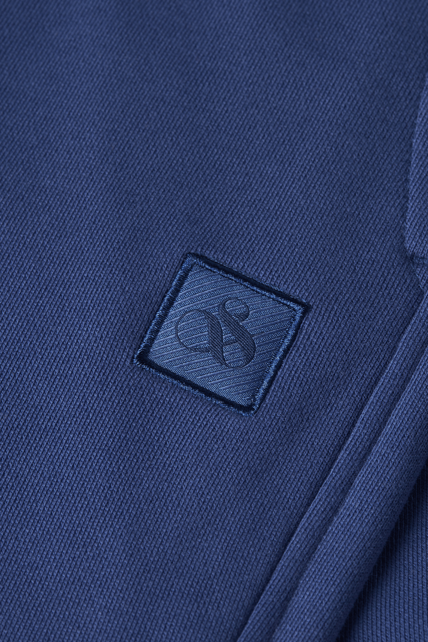 LOGO BADGE REGULARFIT SWEATSHORTS NAVY 3