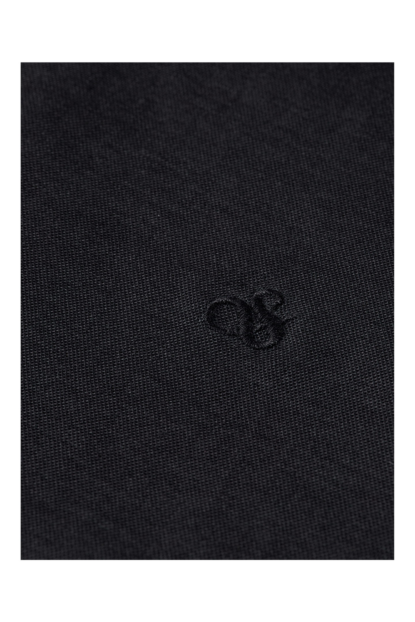 OXFORD SOLID REGULAR-FIT SHIRT BLACK 6