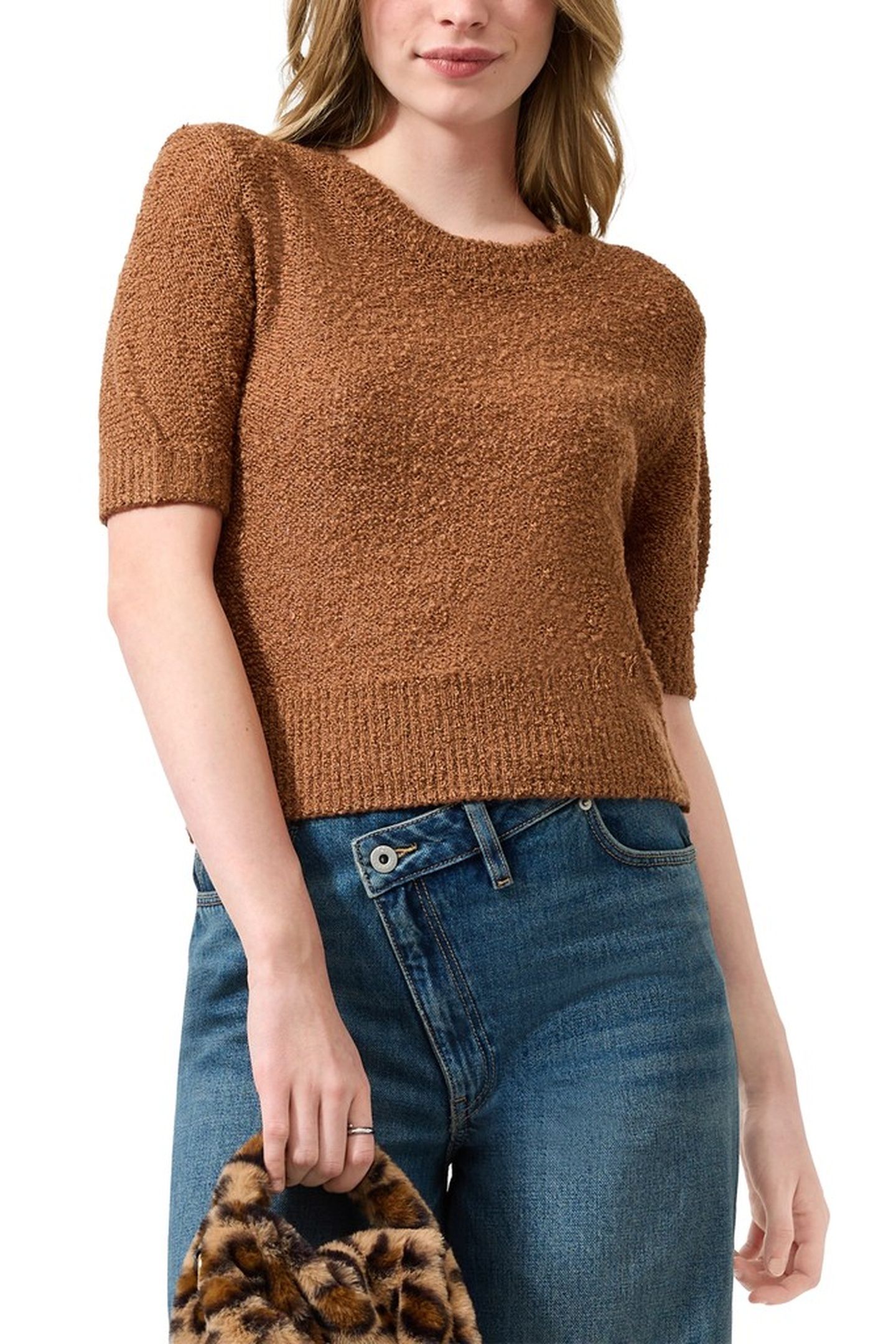 S.OLIVER-QS PULLOVERS BROWN 1