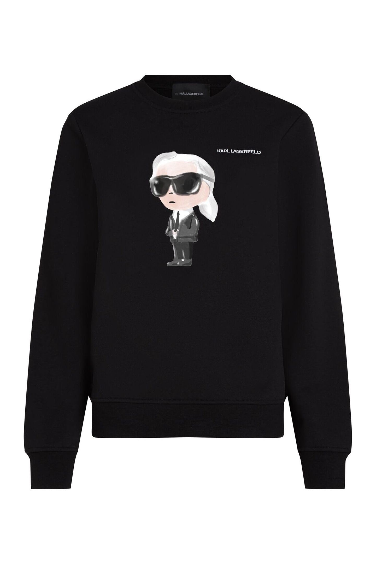 IKON AQUARELLE KARL SWEATSHIRT BLACK 4