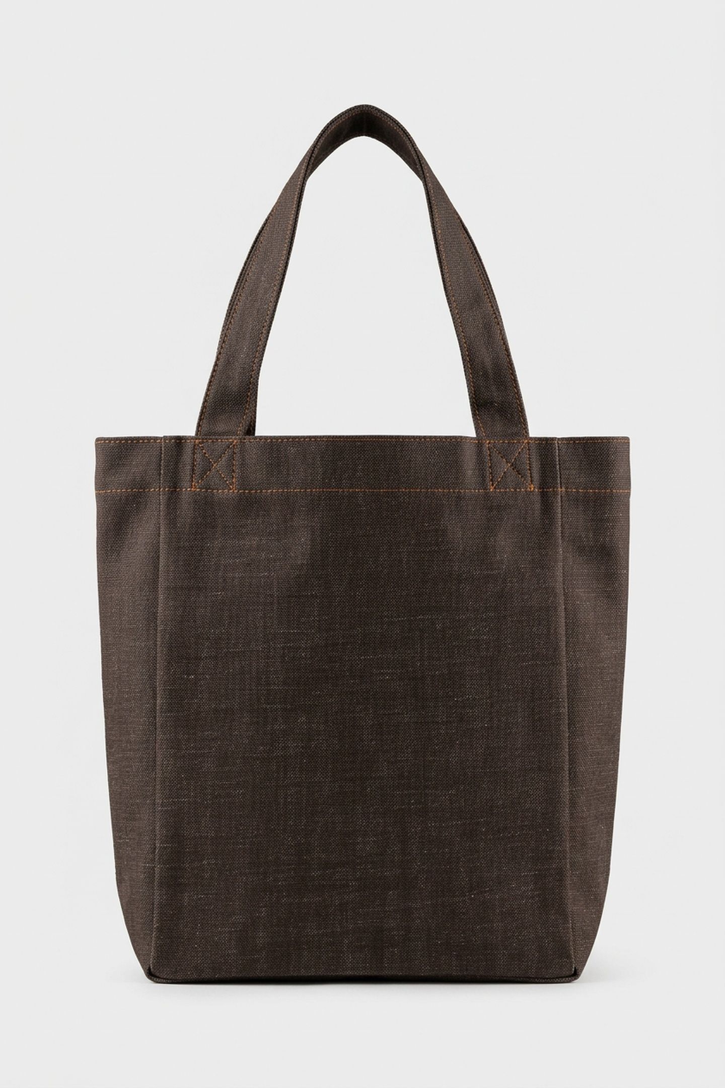 UNISEX TOTE LOU SMALL DARK BROWN 2