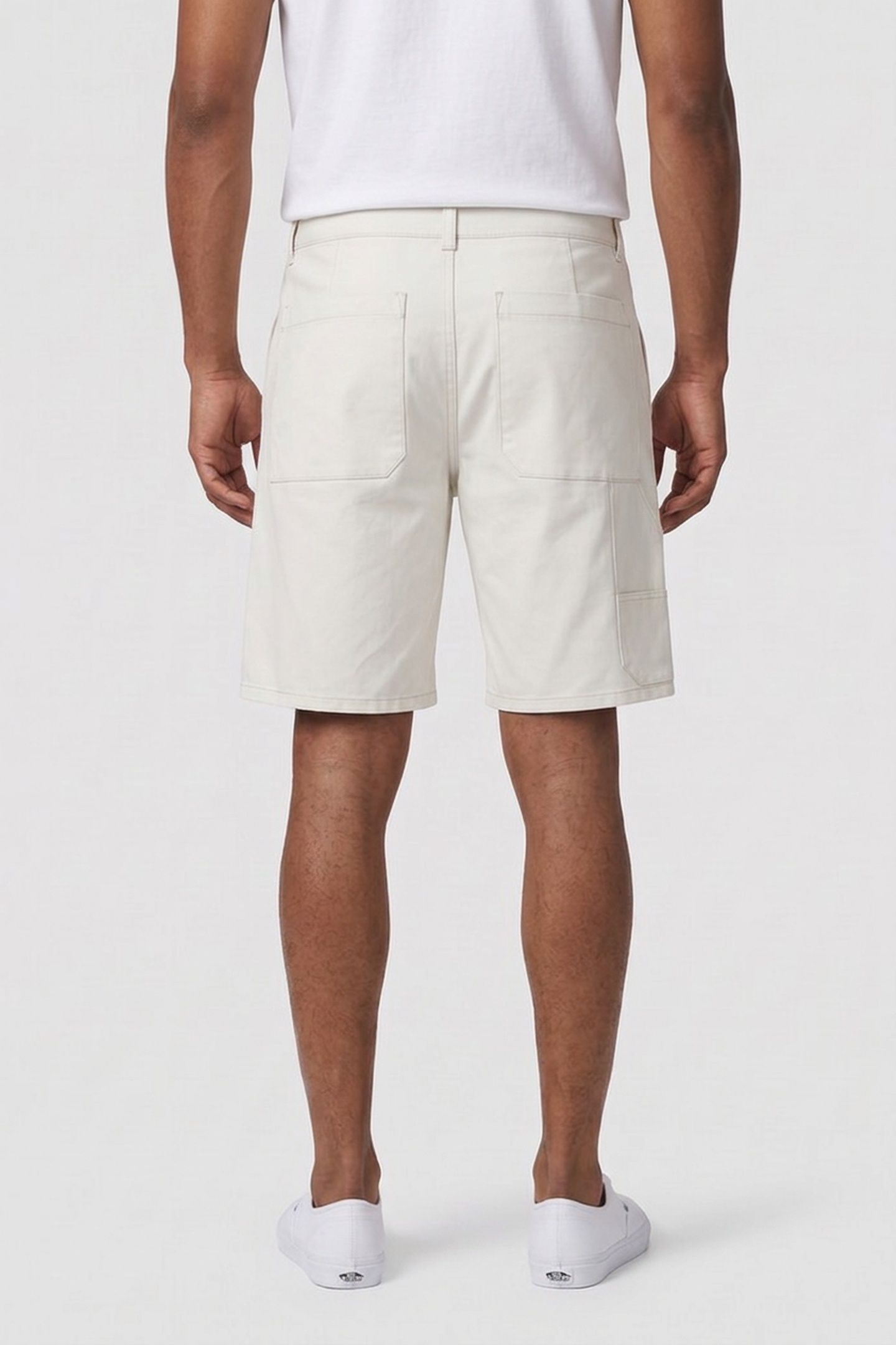 UNISEX BERMUDA SHORTS MOLESKIN CHALK 2