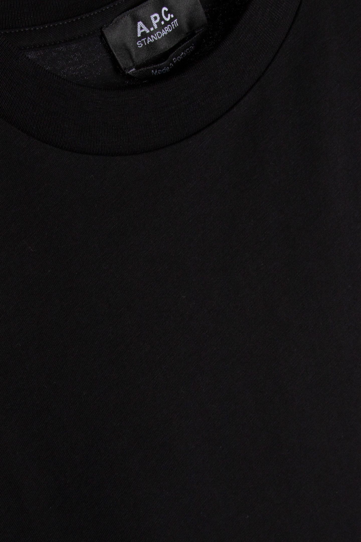 UNISEX T-SHIRT STANDARD EMBROIDERED BLACK 6