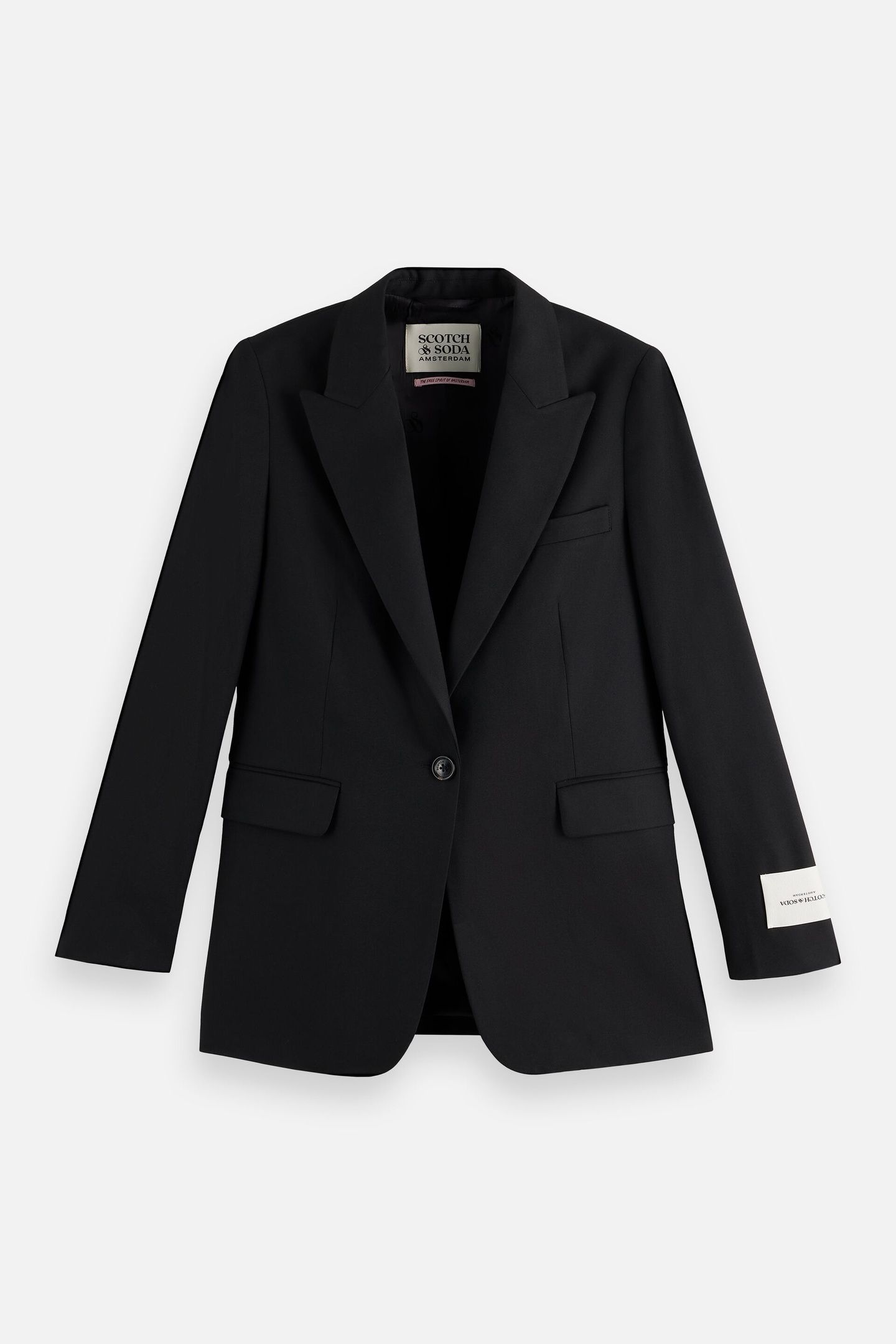SB FITTED BLAZER BLACK 5