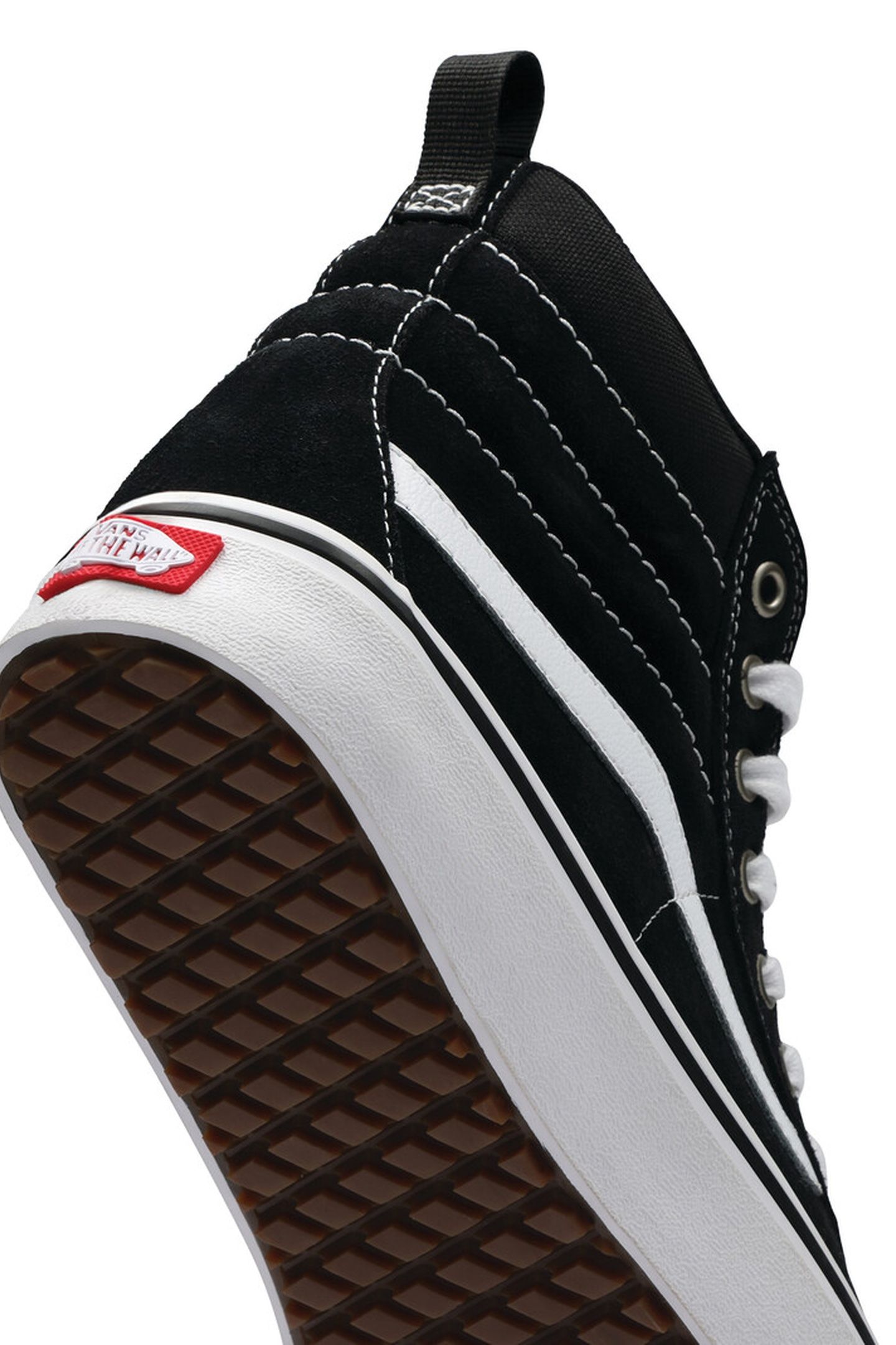 UNISEX SK8-HI INSULATED BLACK/WHITE 8
