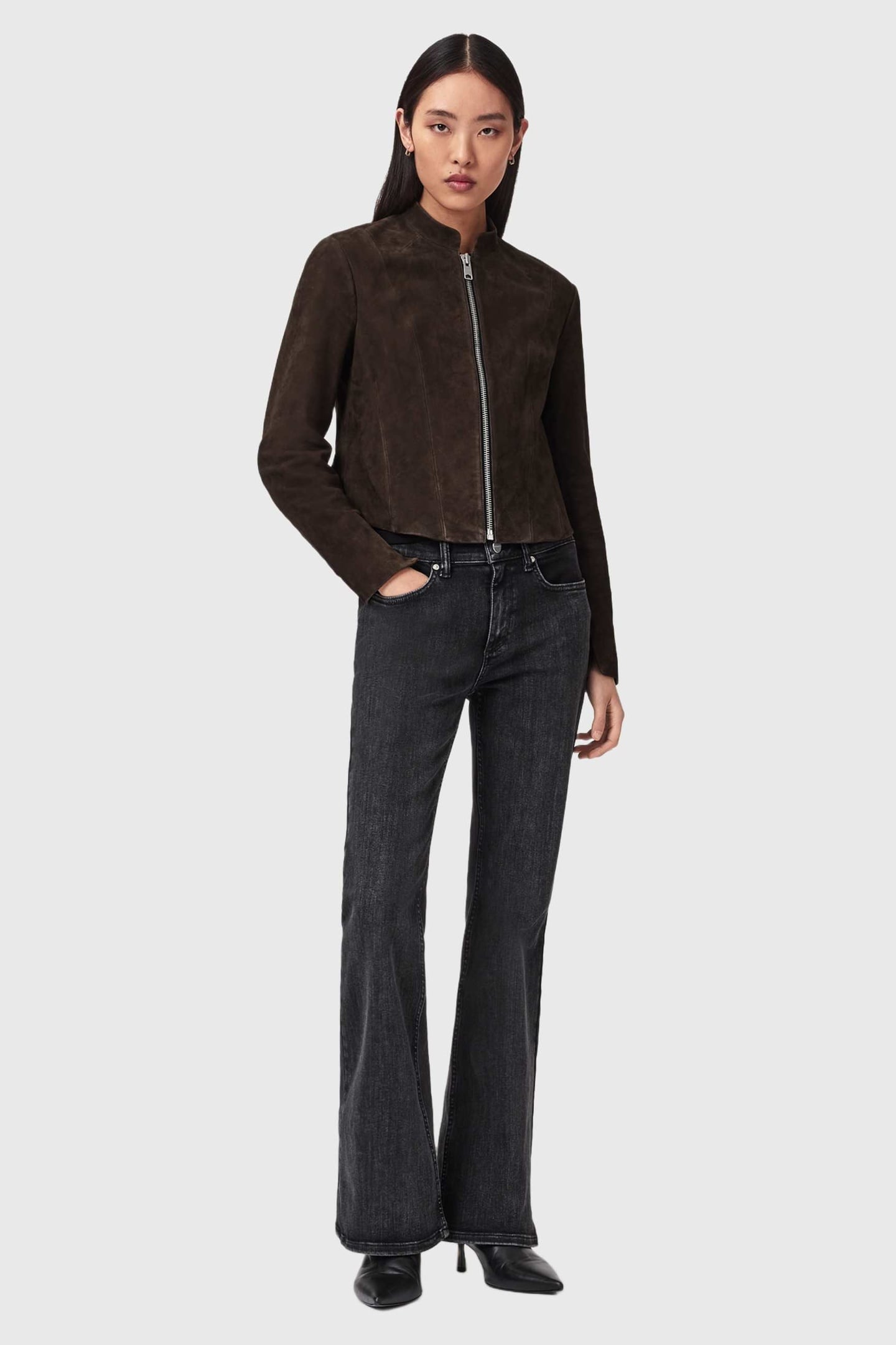 SADLER SUEDE JACKET BITTER BROWN 3