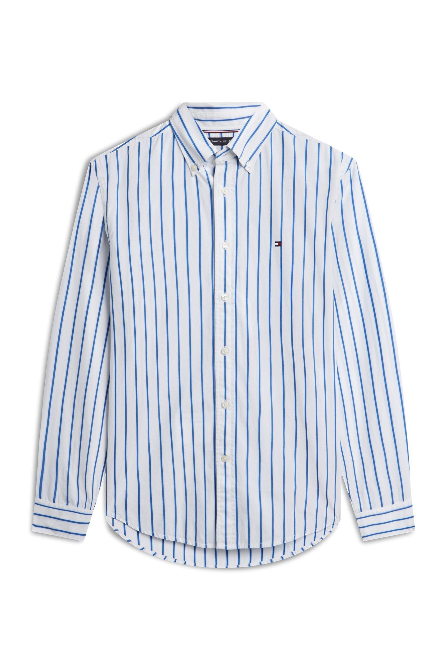 FLEX POPLIN BOLD WHITE/STRIPE 3