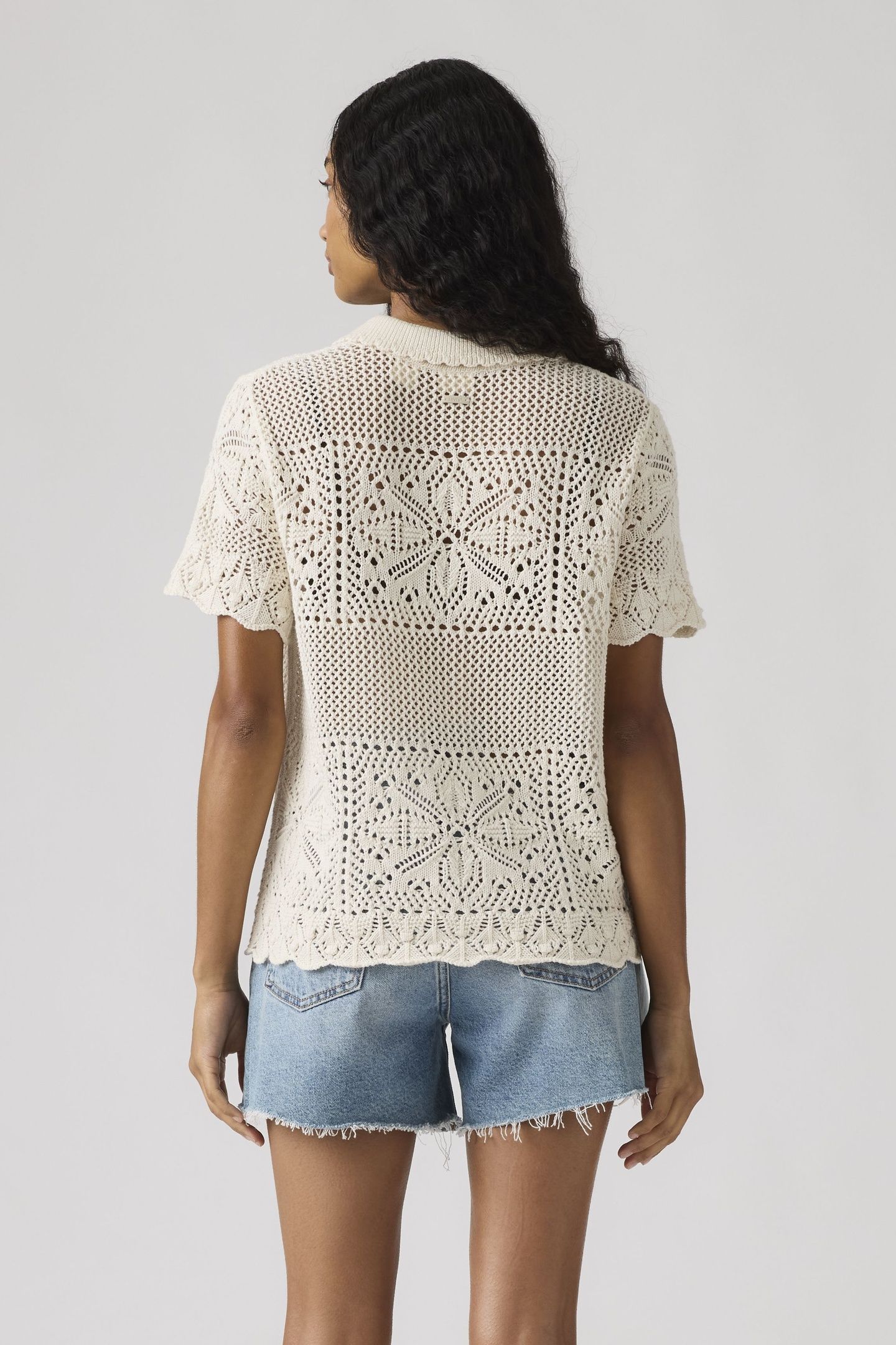 SUSANNA FLORAL CROCHET SHIRT 3