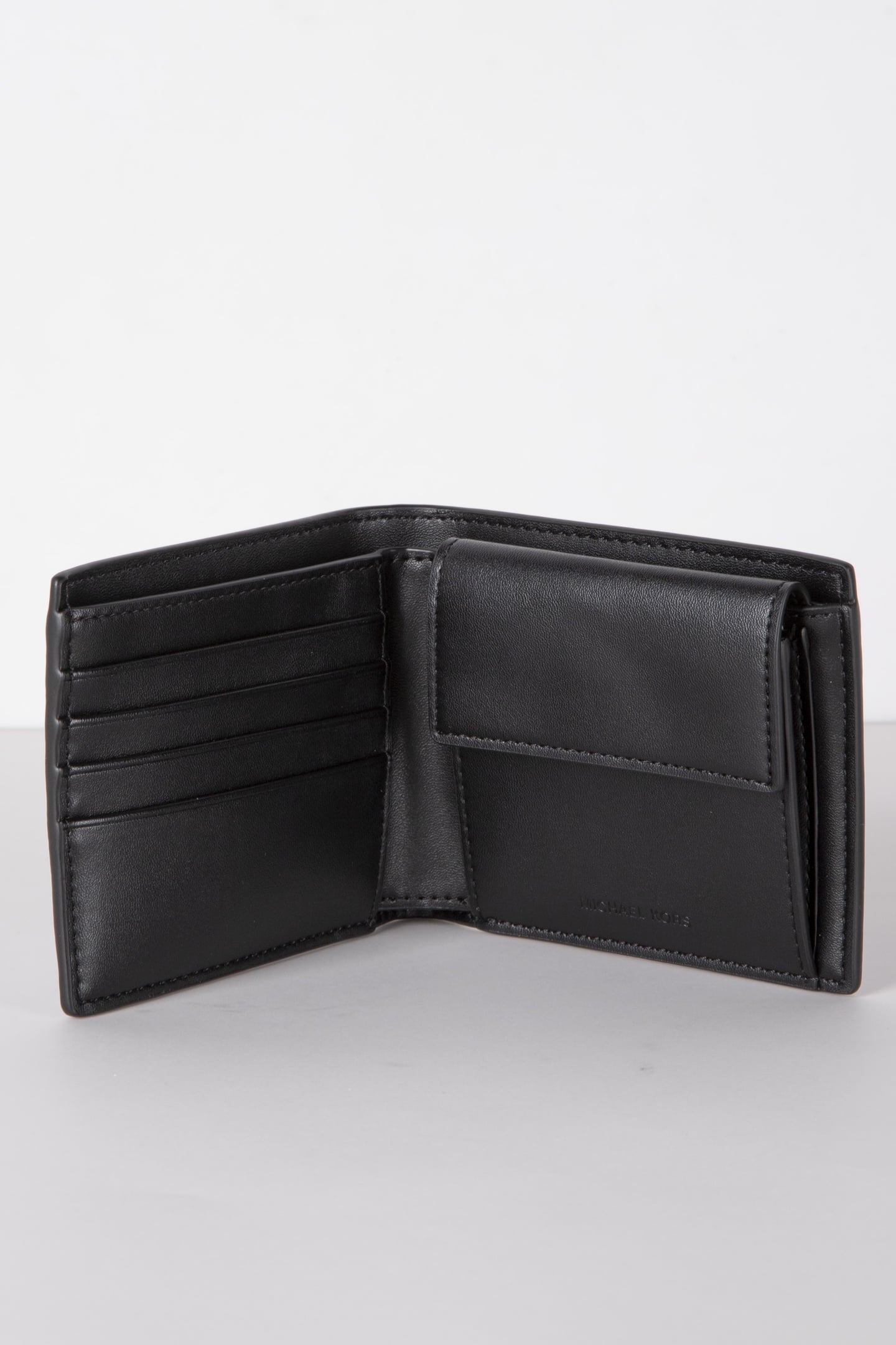 BILLFOLD W COIN POCKET BLACK 2
