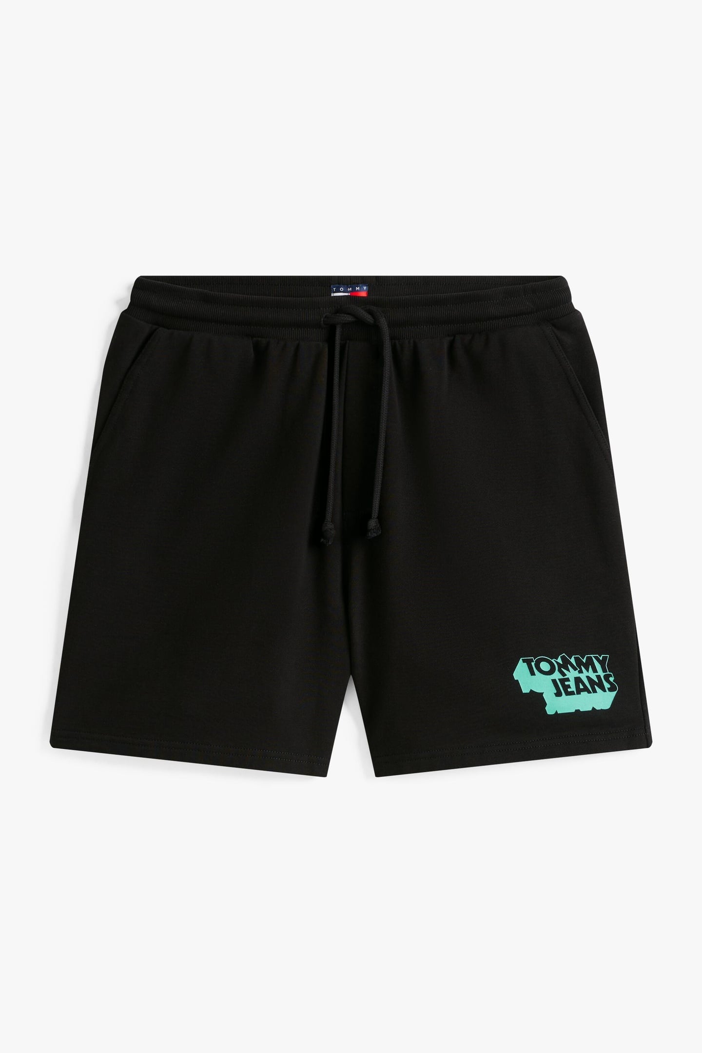 TJM RELAXED STACK LOGO SHORTS BLACK 4