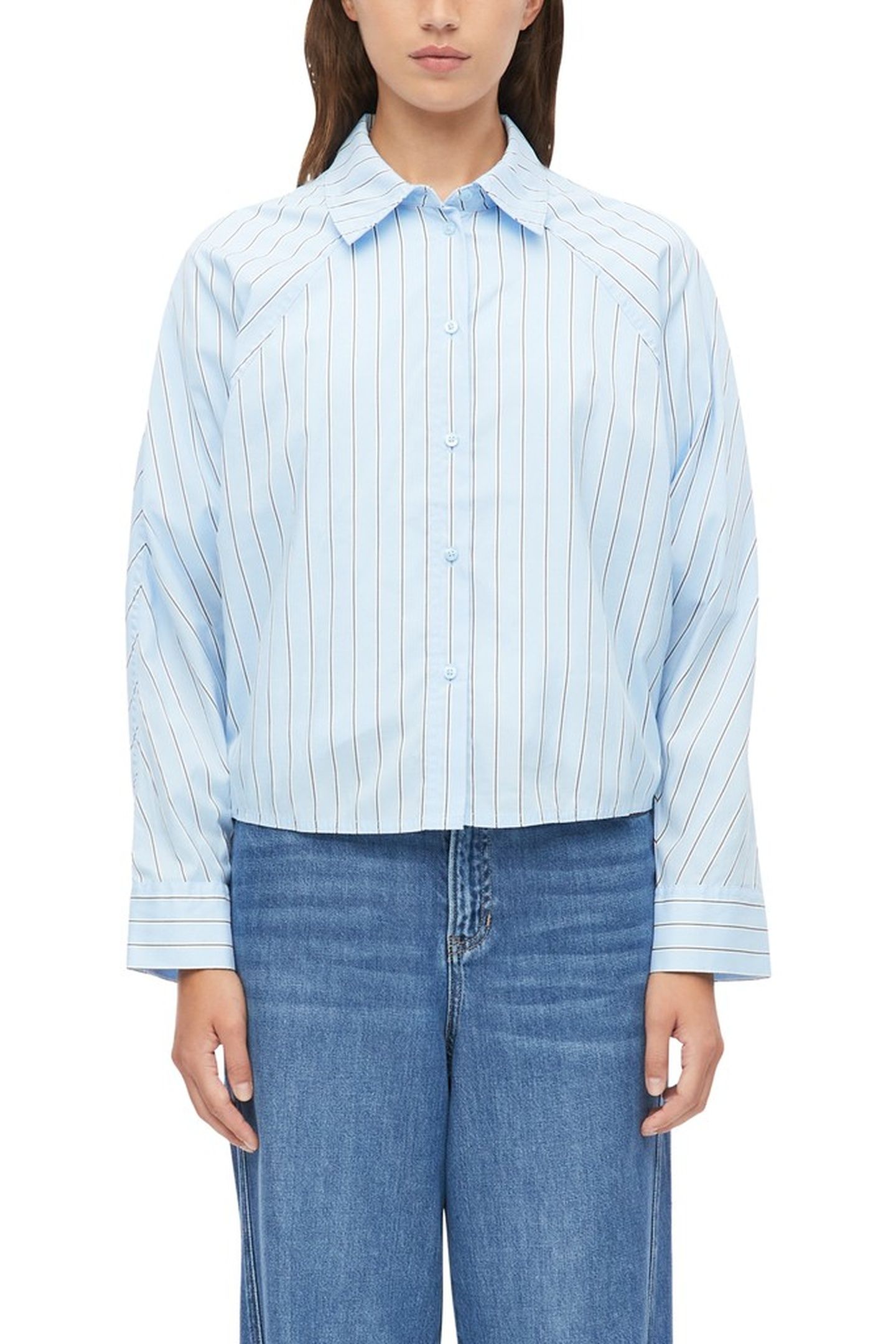 S.OLIVER BLOUSES BLUE 1